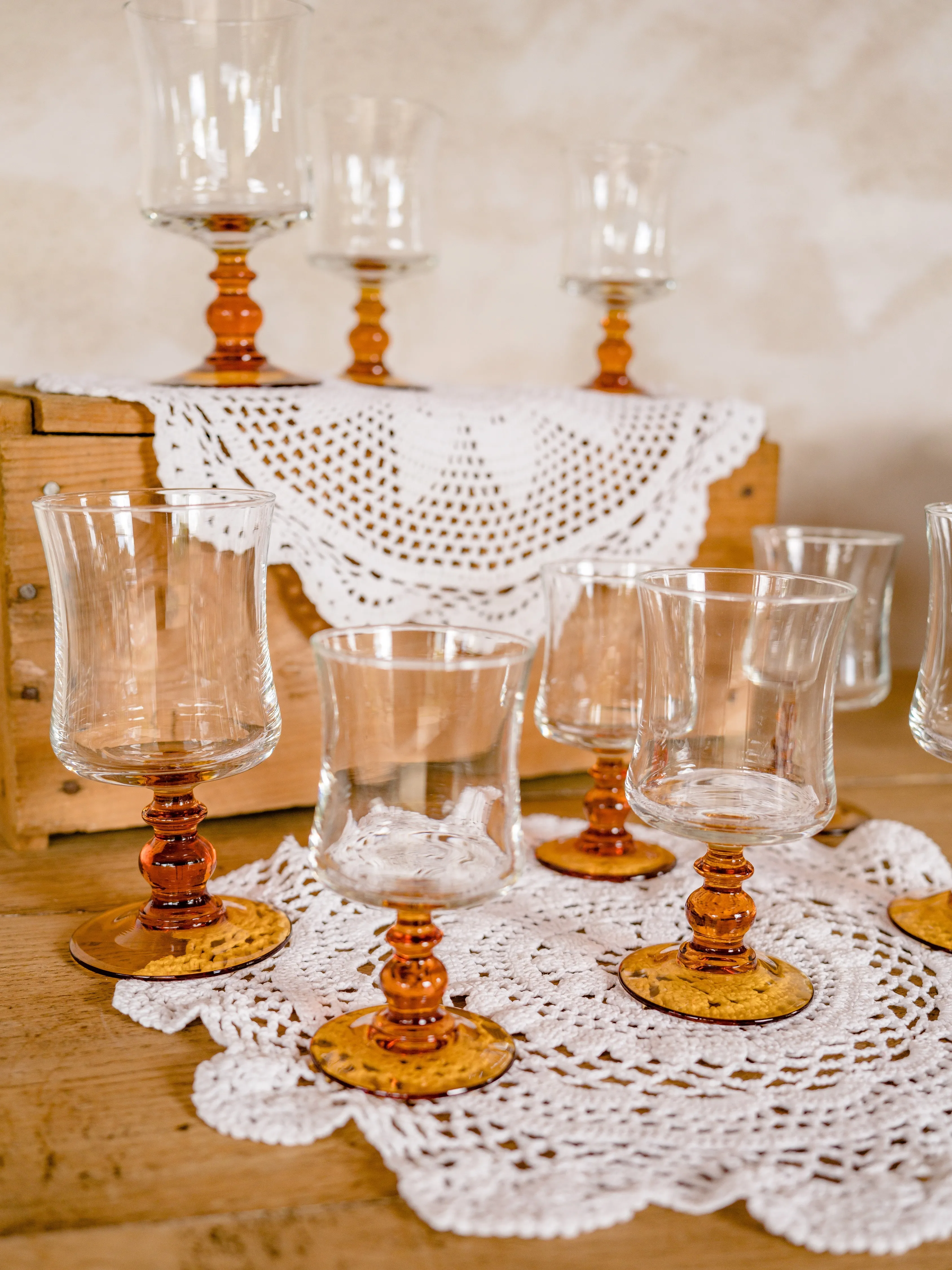 VERRES À PIED | Collection "ANTIQUE"