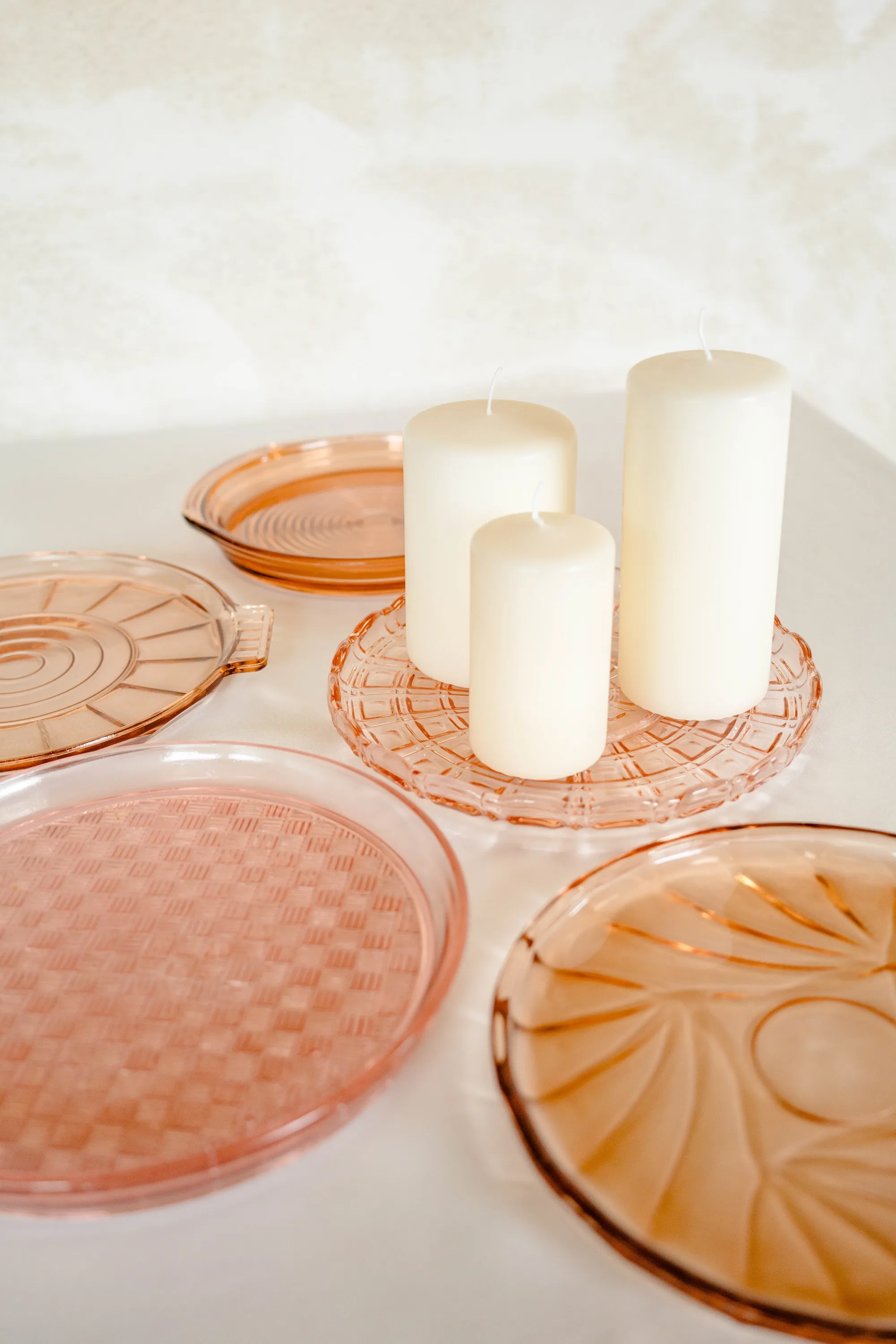 PLATEAUX & CENTRES DE TABLE | Collection "ROSALINE"