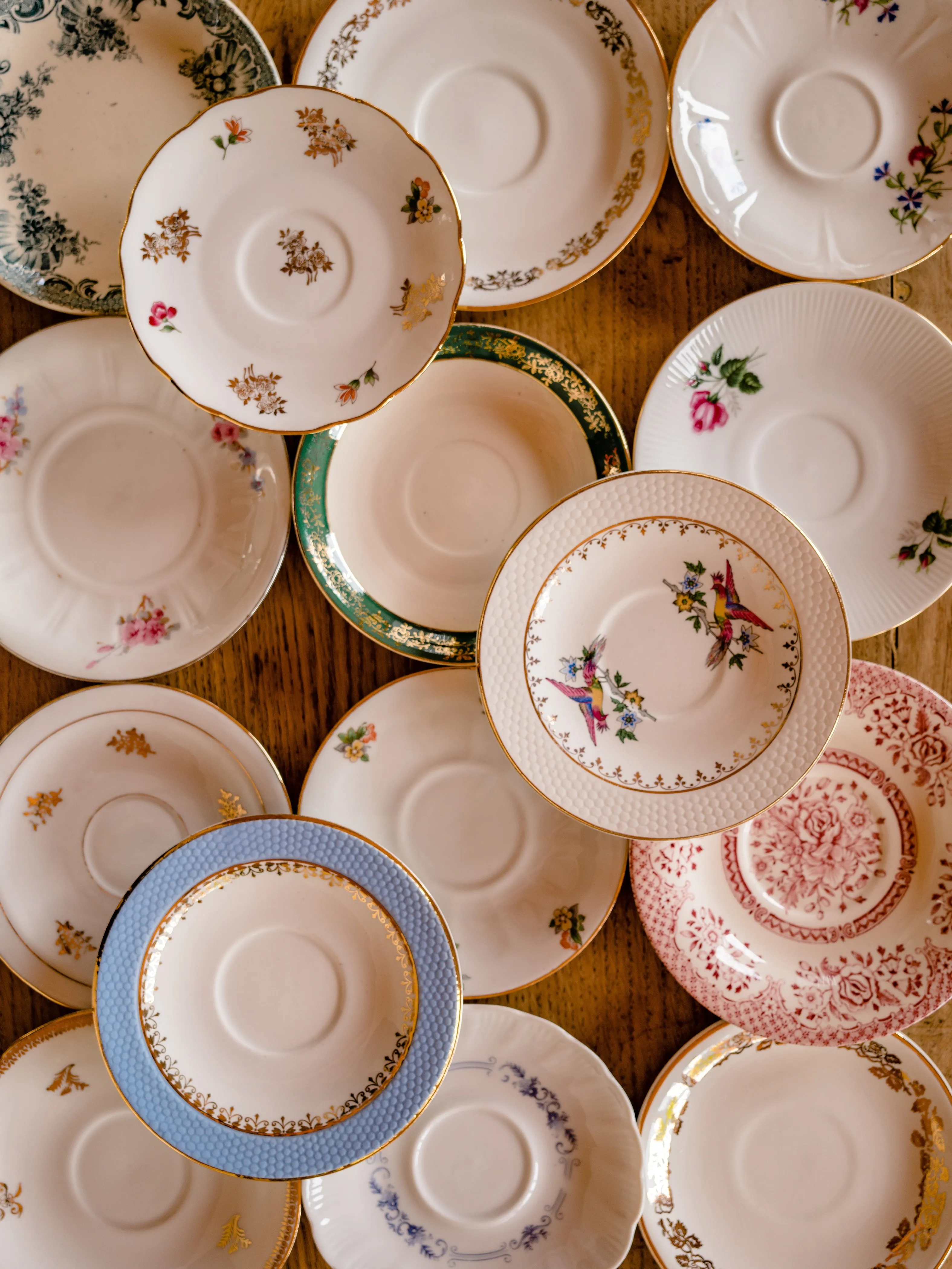 SOUCOUPES VINTAGE | Porcelaine & Faïence