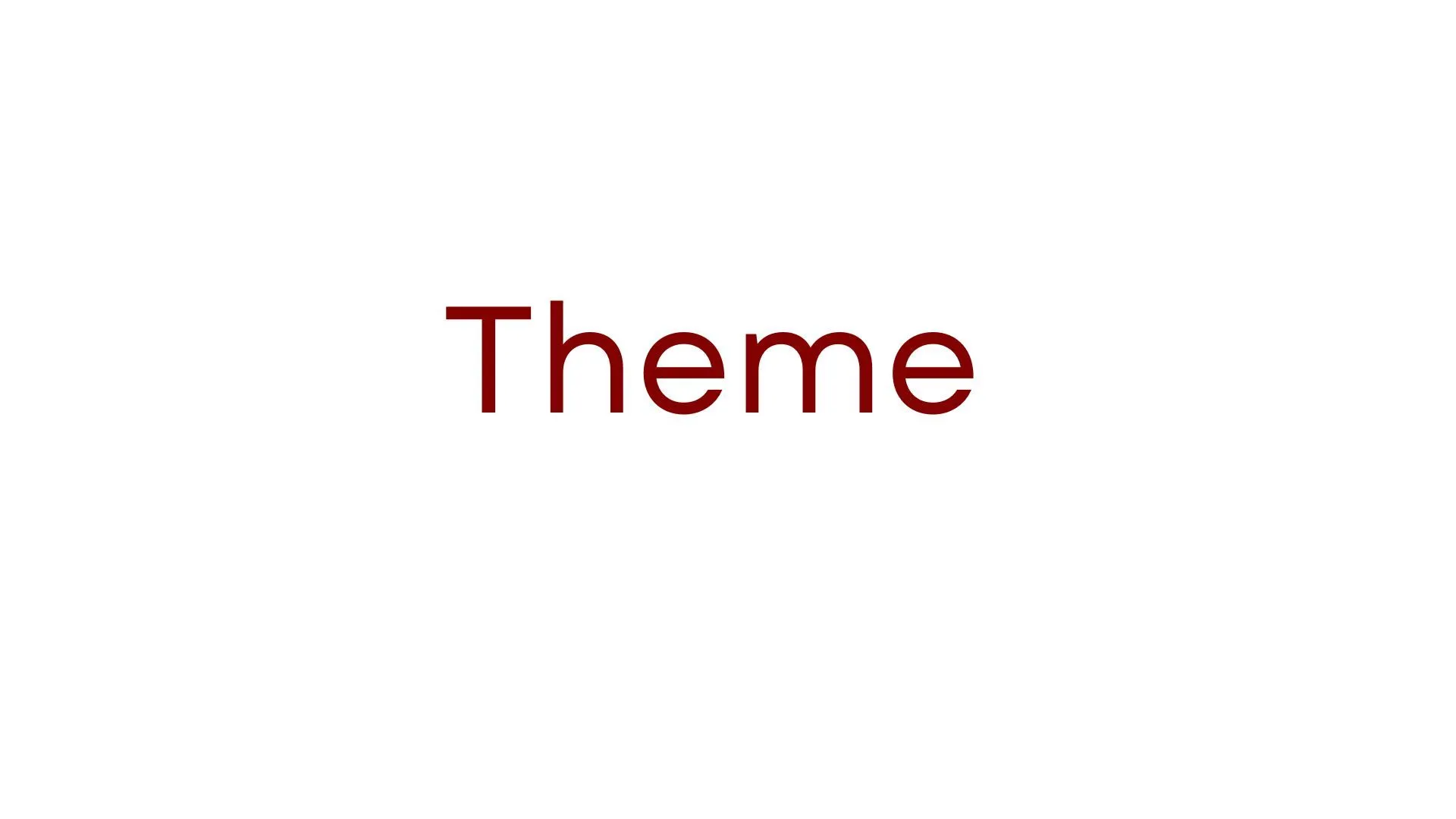Collection By Theme