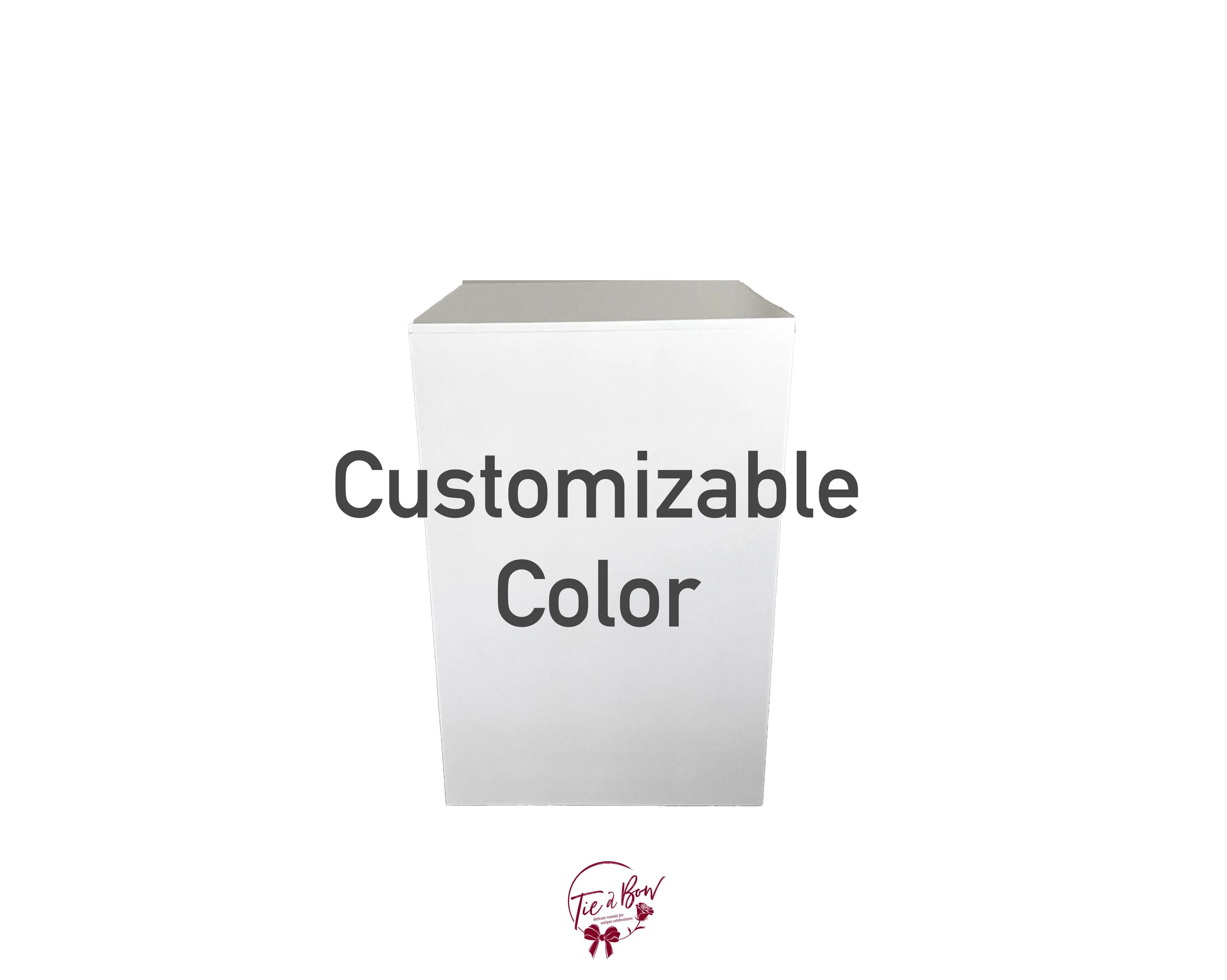 Pedestal Oversized Tall 20x20x30 - Customizable SALE PRICE $80