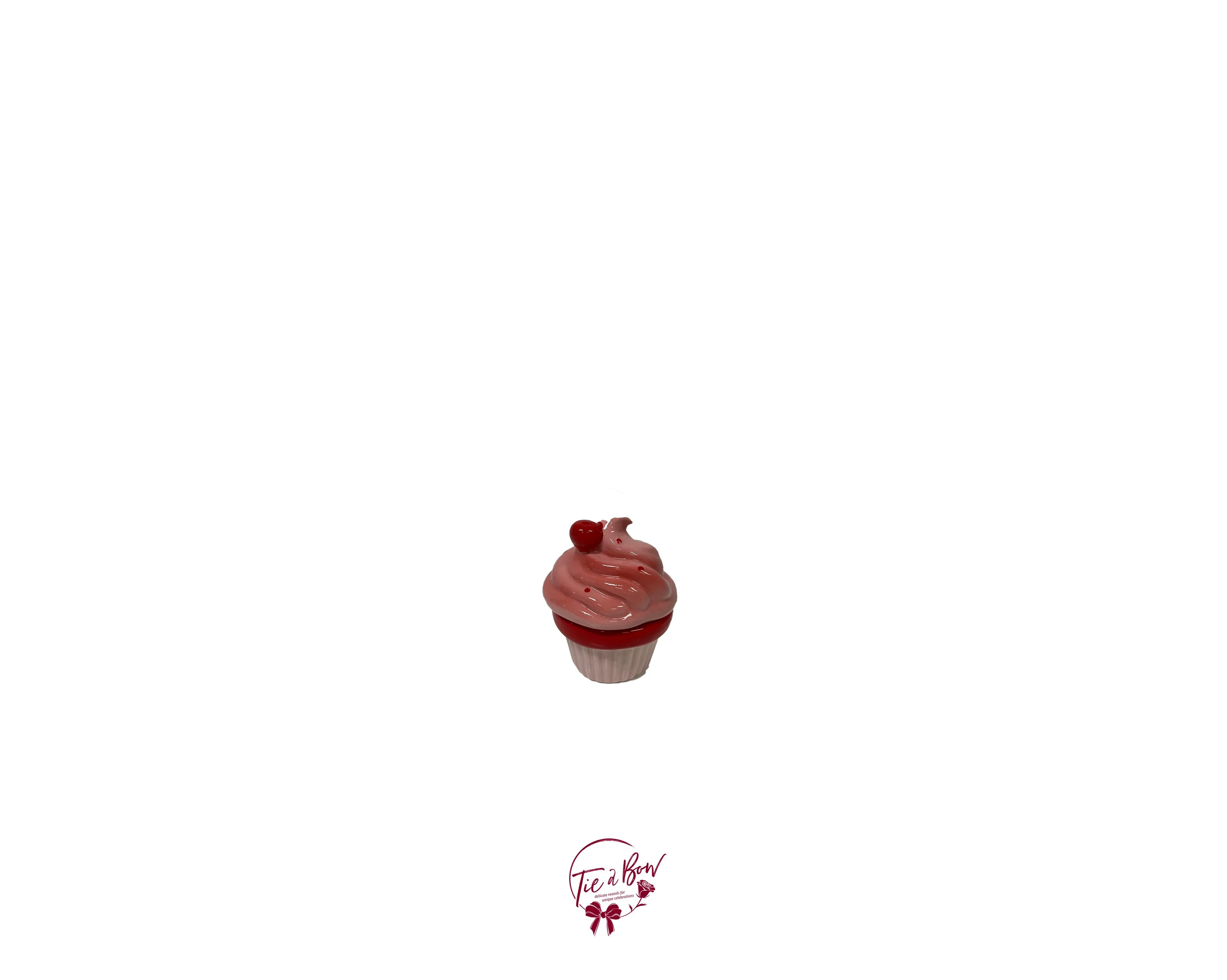 Cherry Cupcake in Ceramic