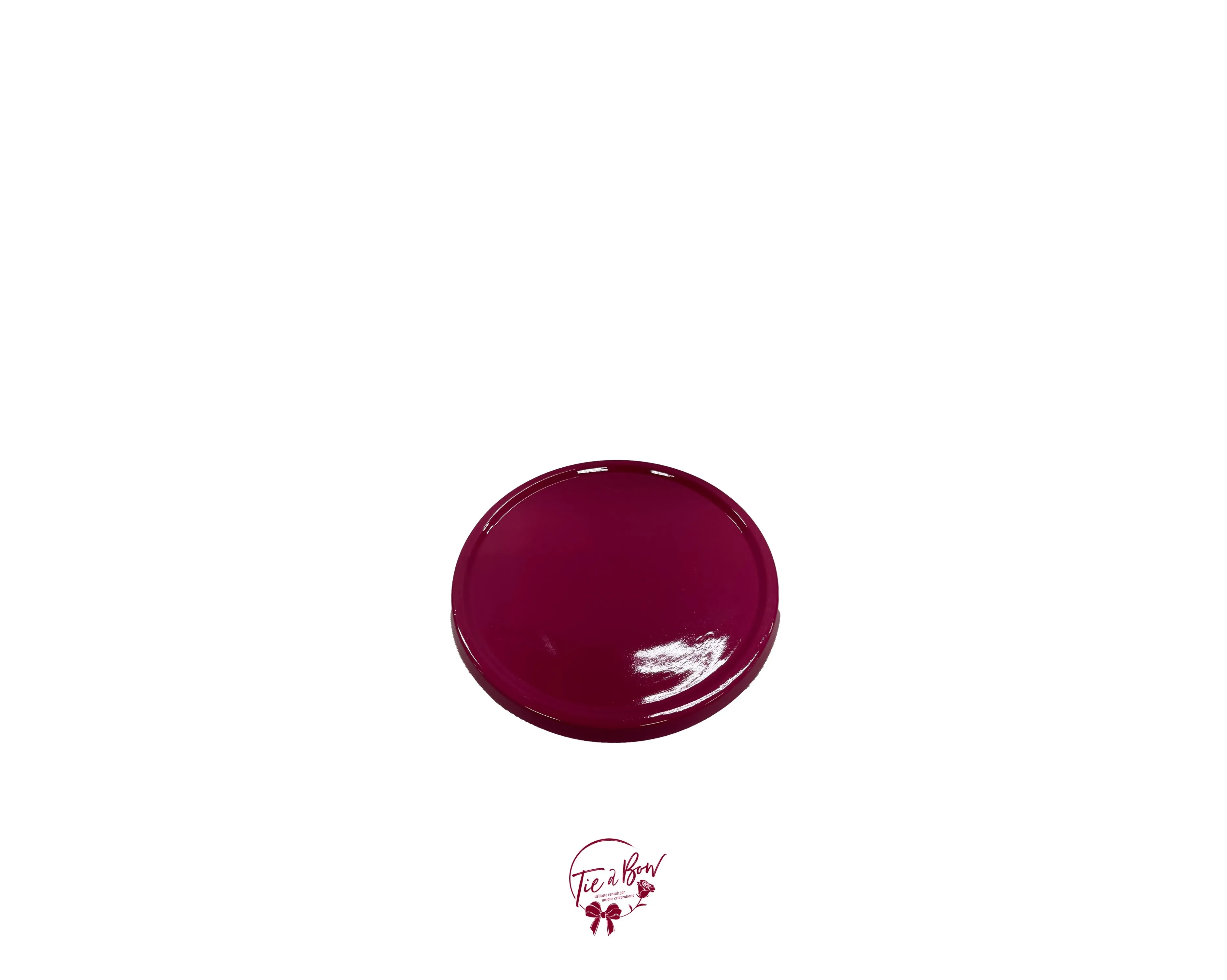 Hot Pink Round Tray