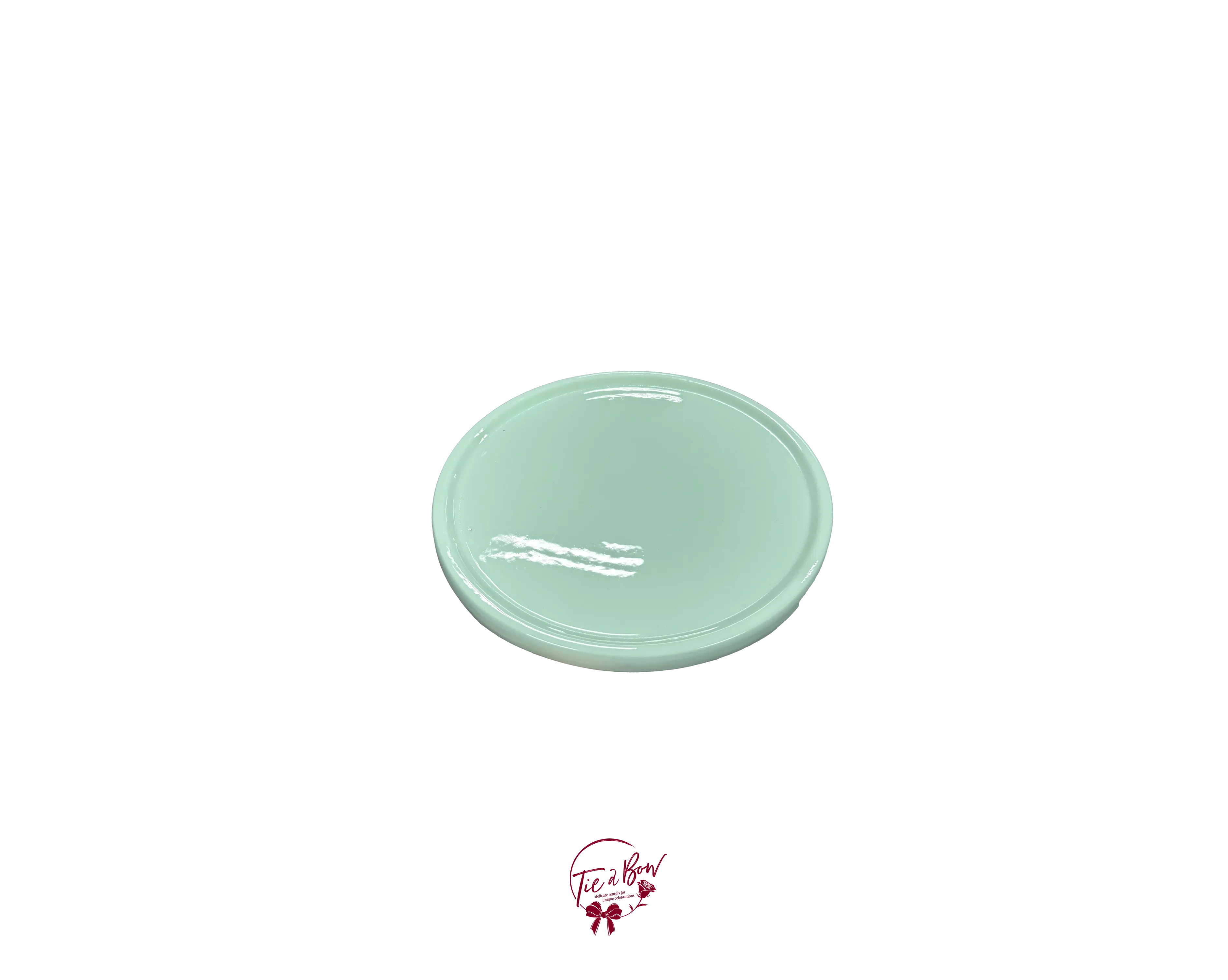 Light Mint Green Round Tray