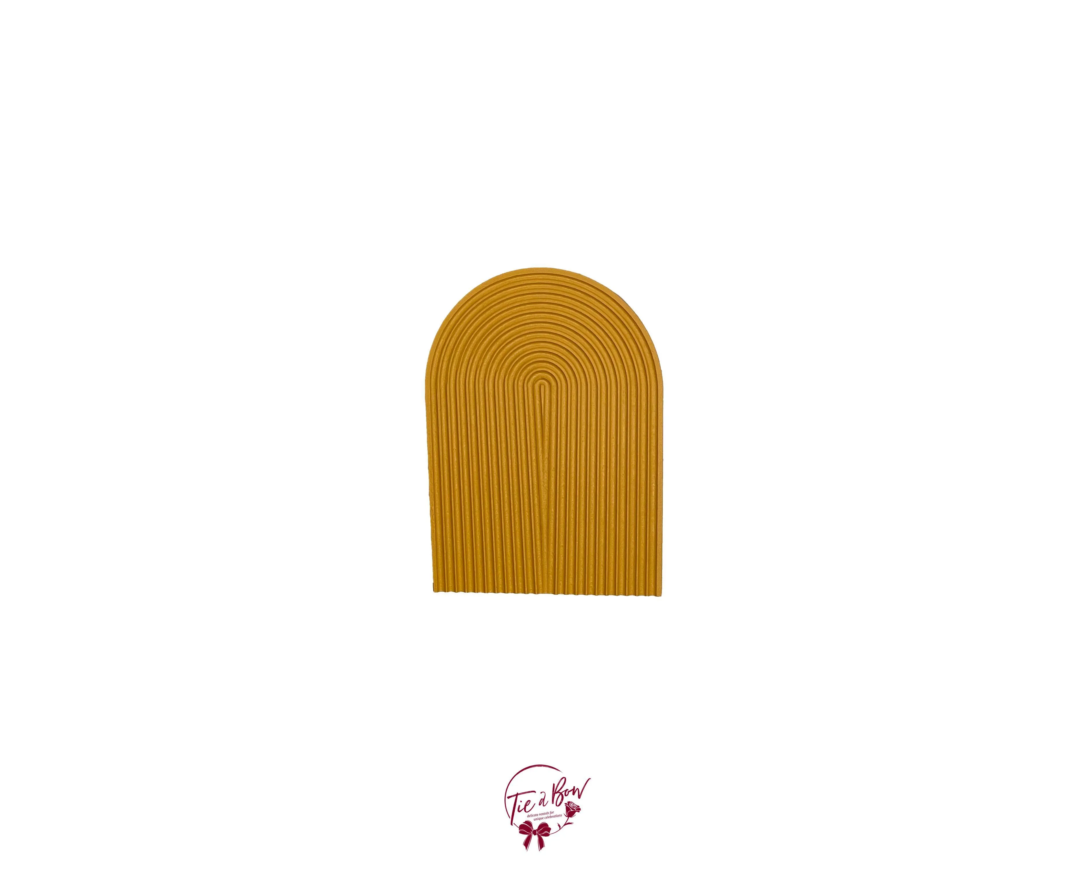 Mustard Fluted Tray