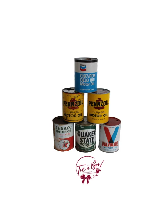 Vintage Motor Oil Can