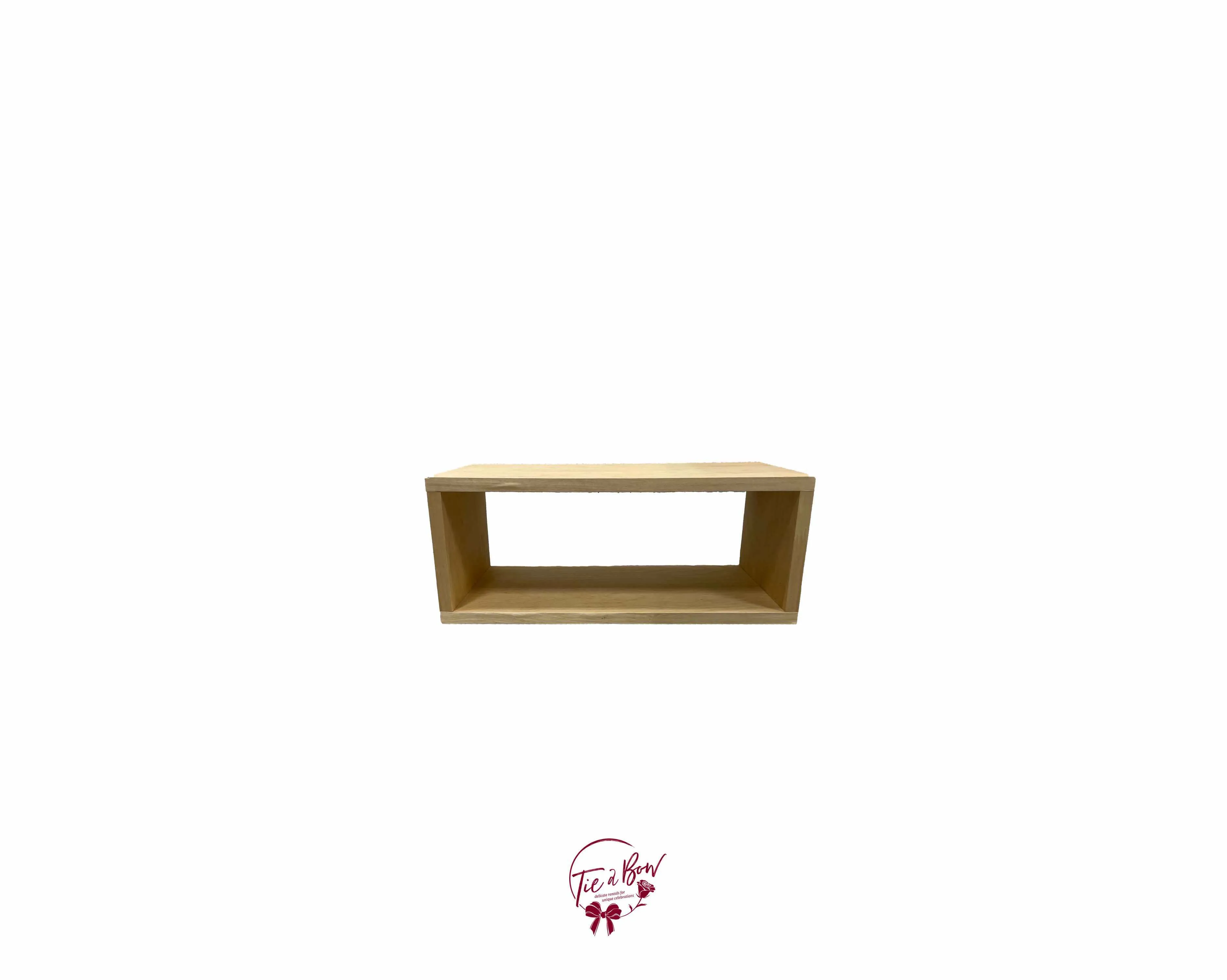Box Riser in Light Wood (Small)