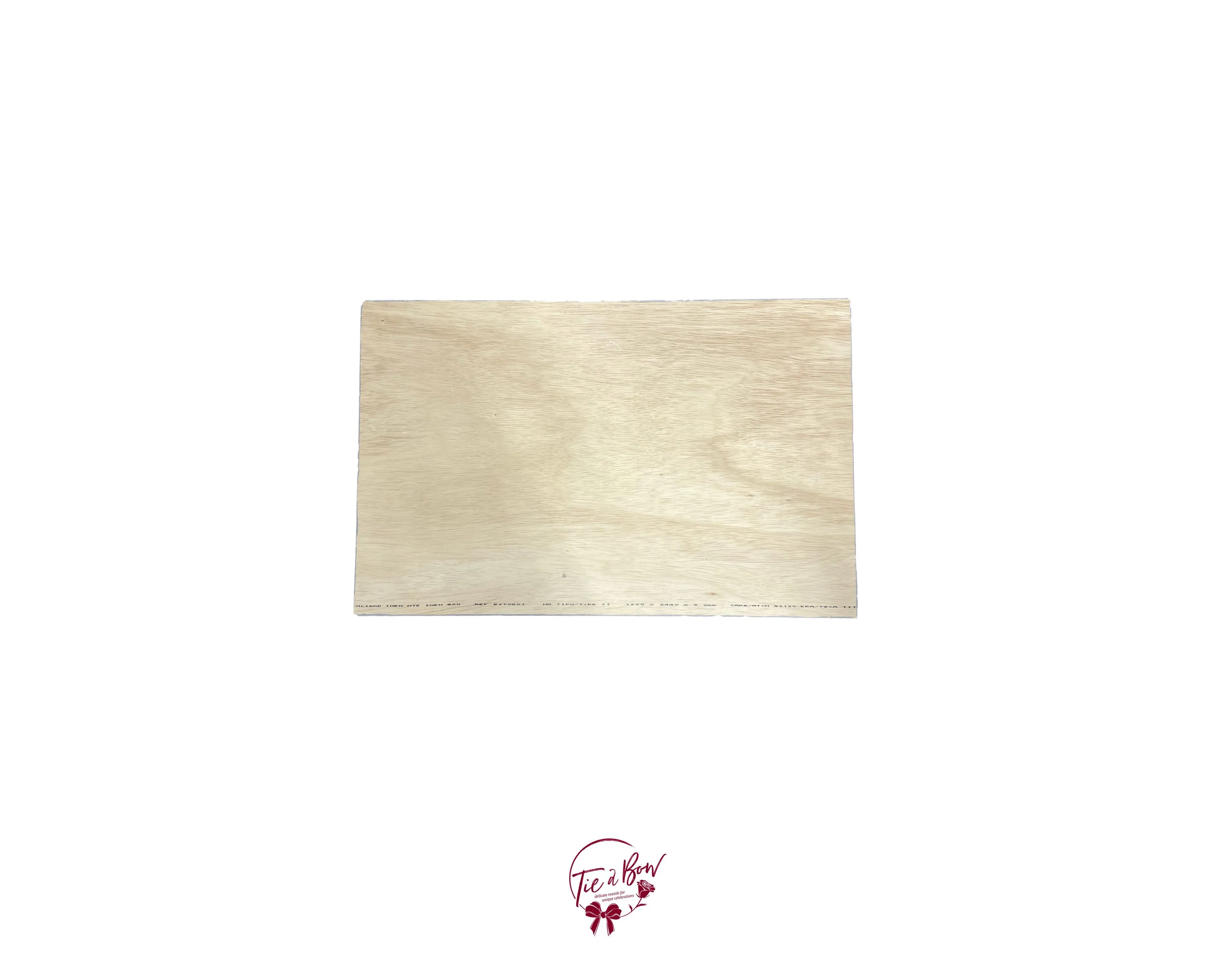 Wood Signage (Customizable Color)