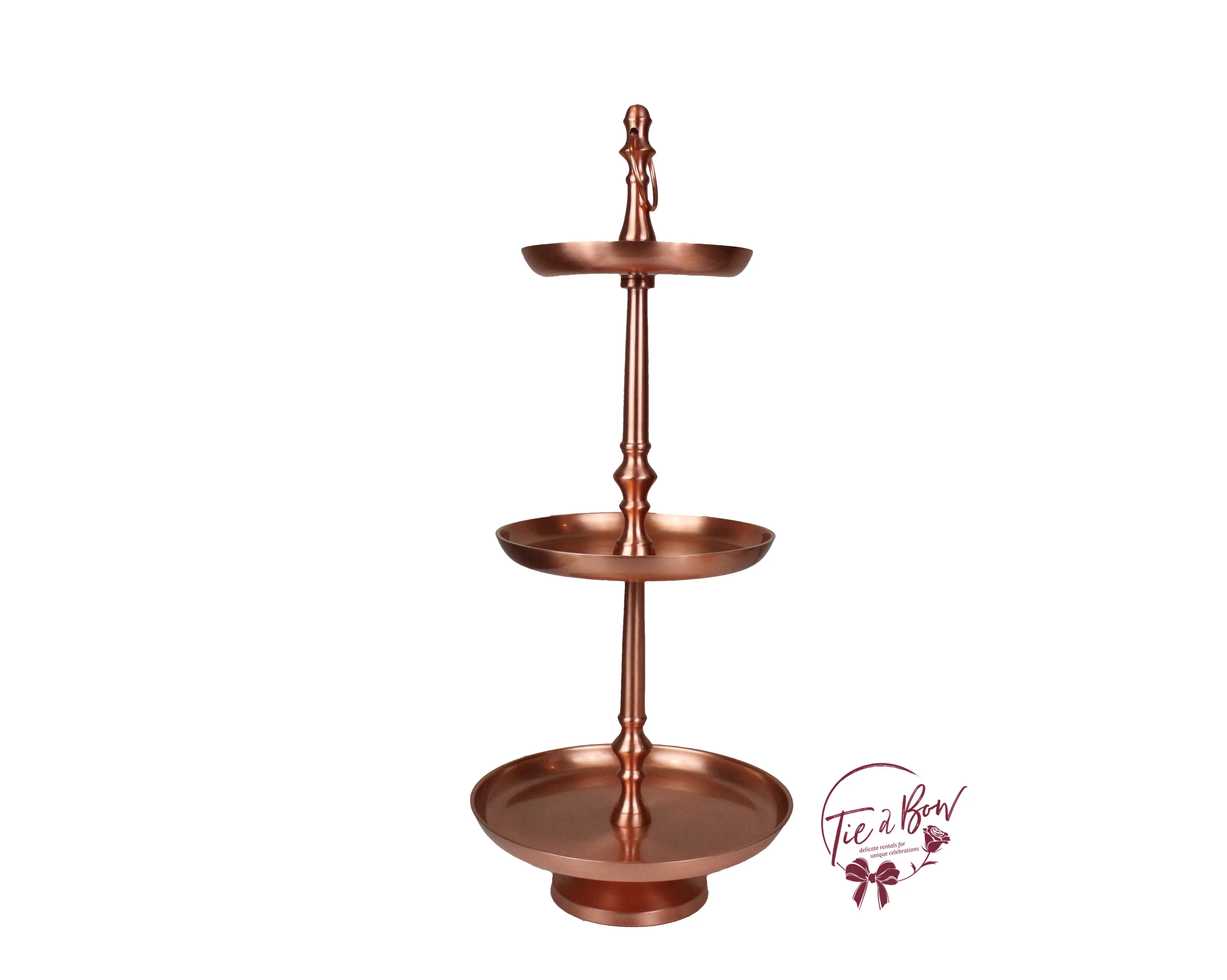 Rose Gold 3 Tier Tray