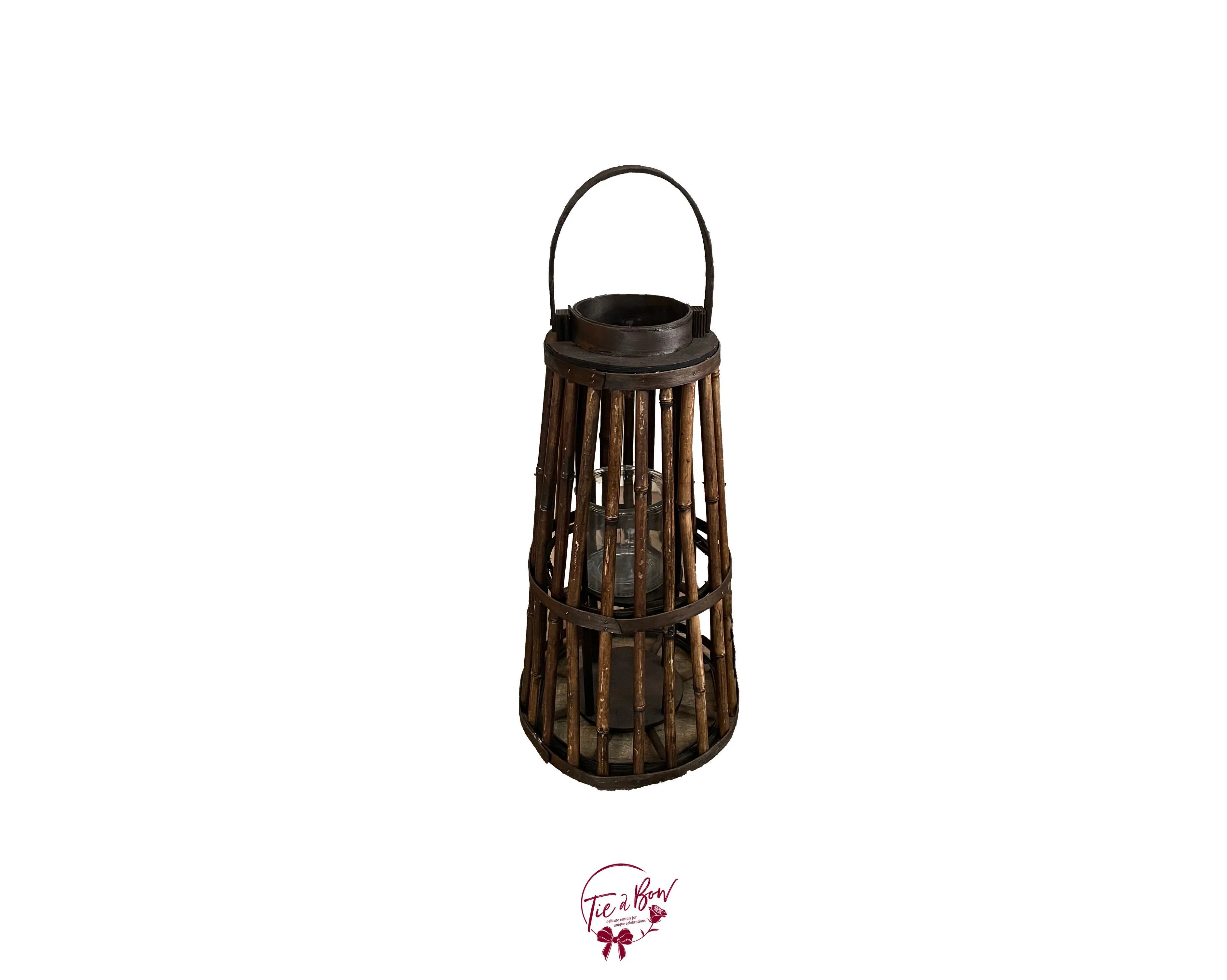 Brown Bamboo Lantern