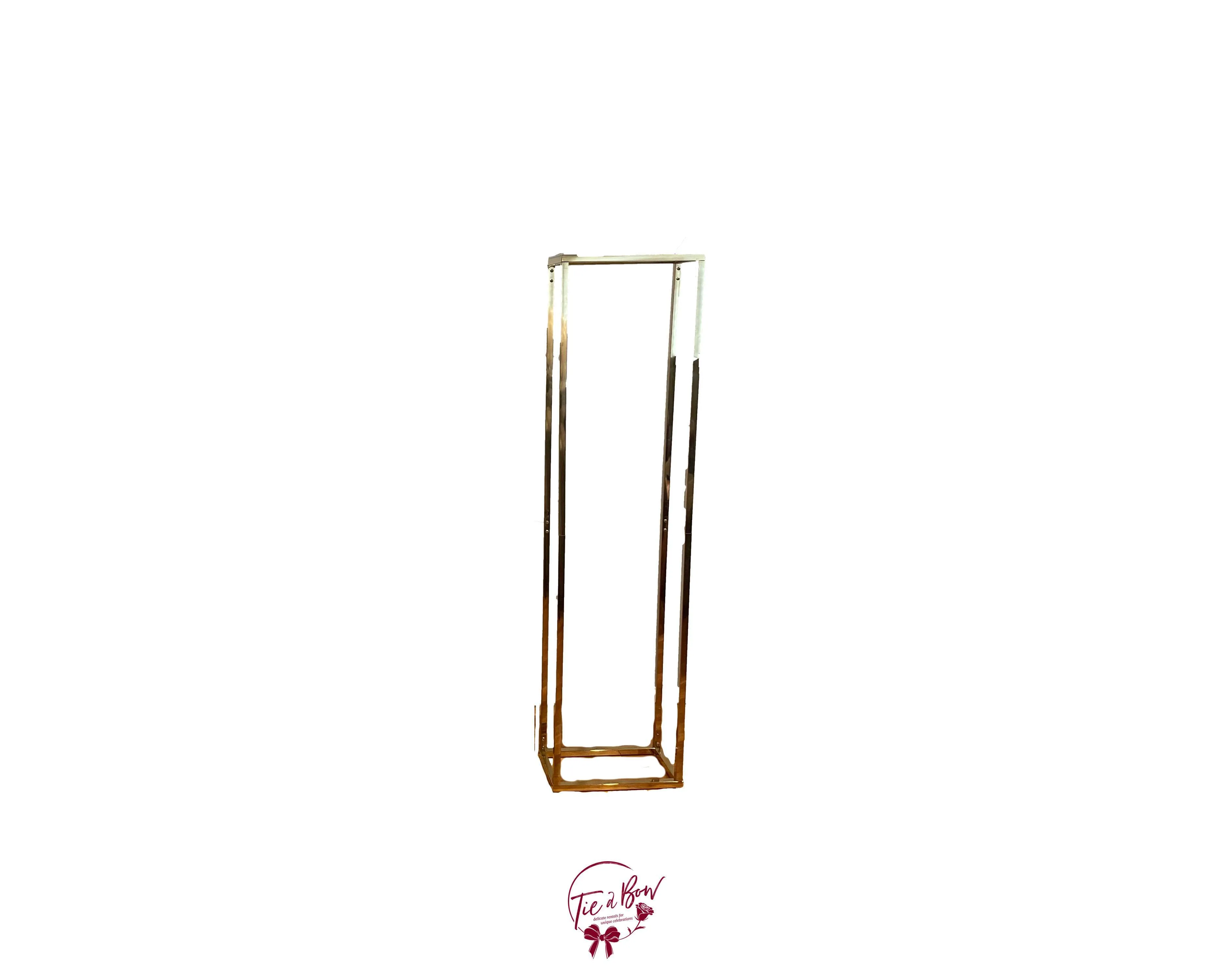 3D Narrow Gold Metallic Backdrop Frame (Short) SALE PRICE $110
