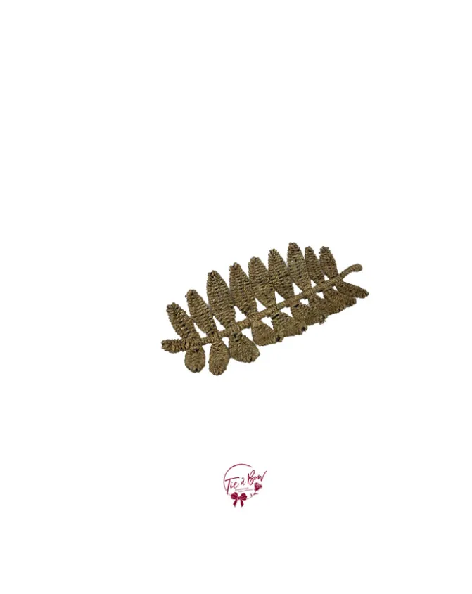 Rattan Leaves Tray