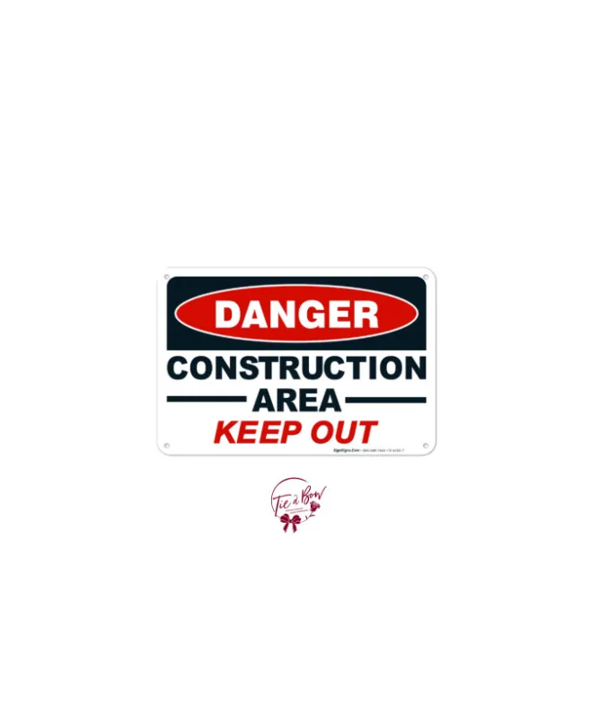 Construction Danger Sign