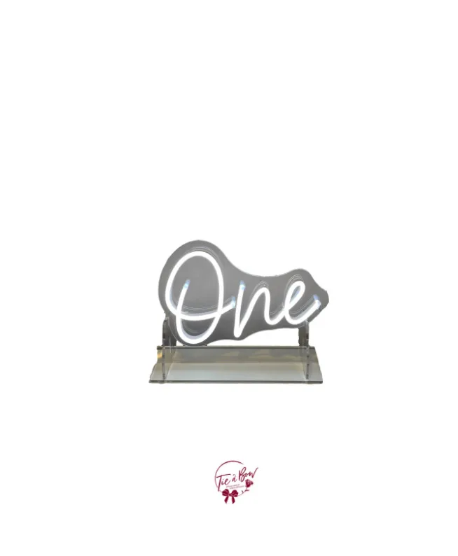 One Table Top Neon Sign