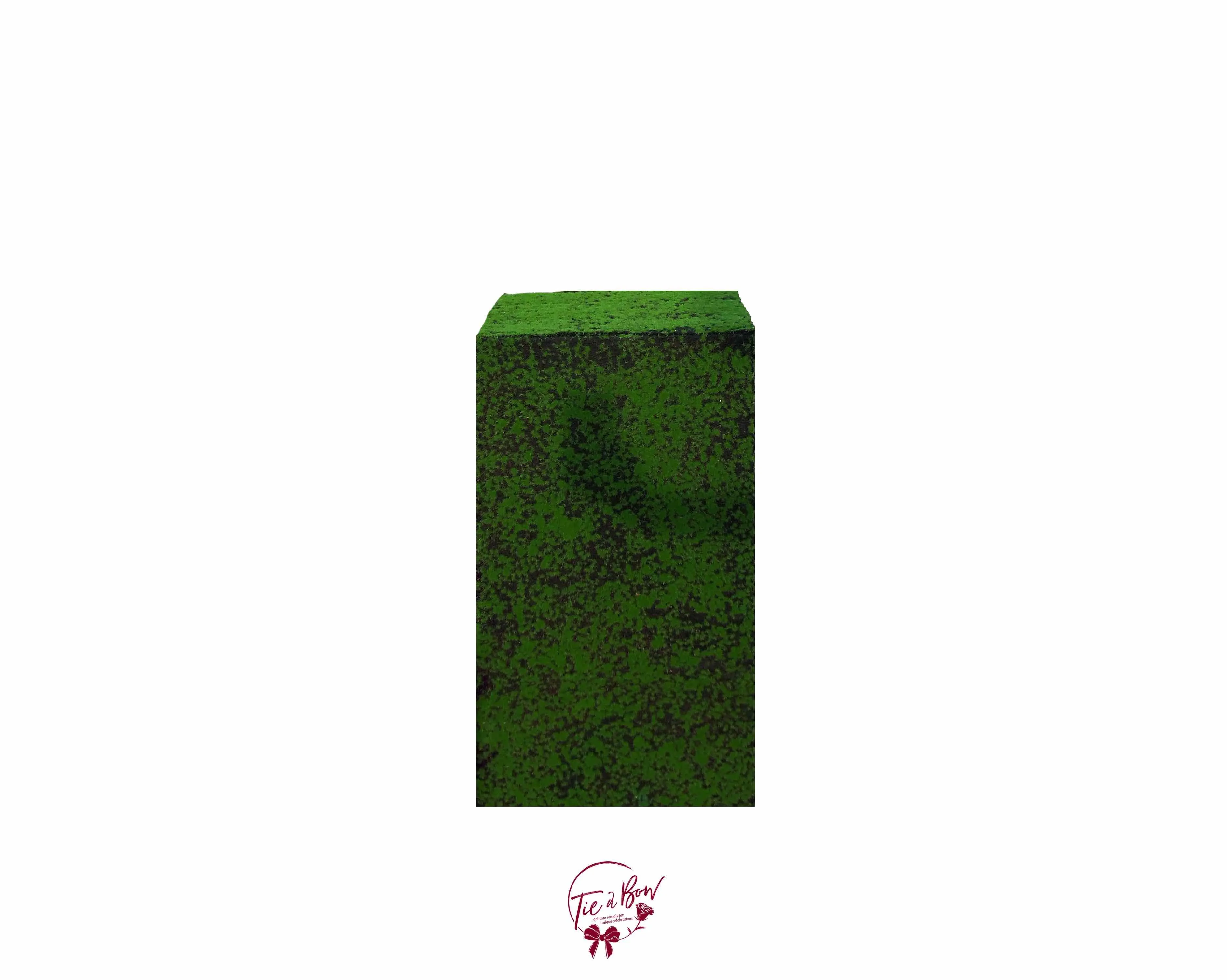 Moss Pedestal Medium 15x15x29 SALE PRICE $120