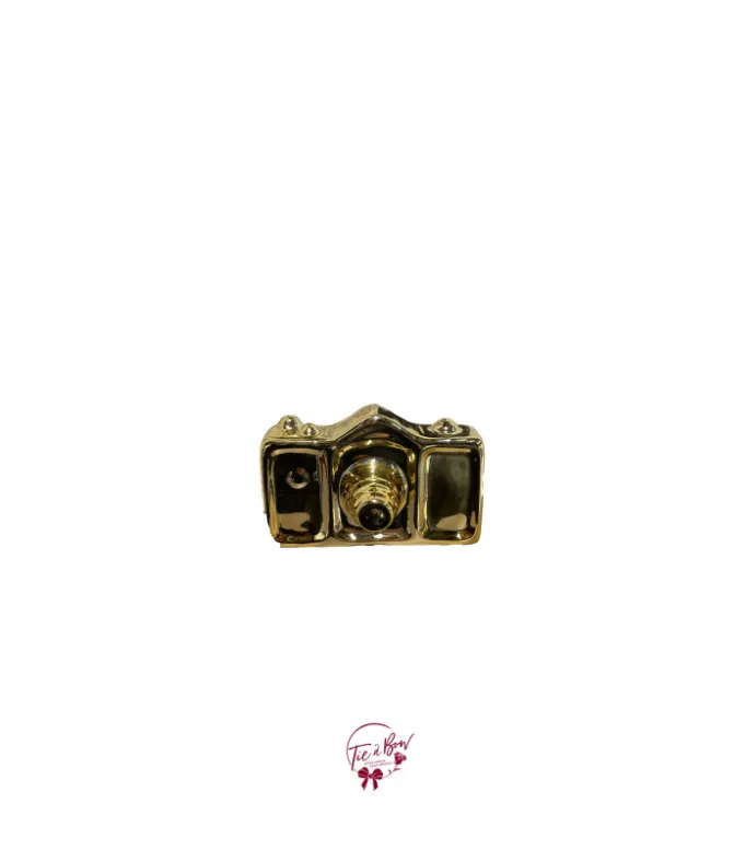 Gold Vintage Look Camera