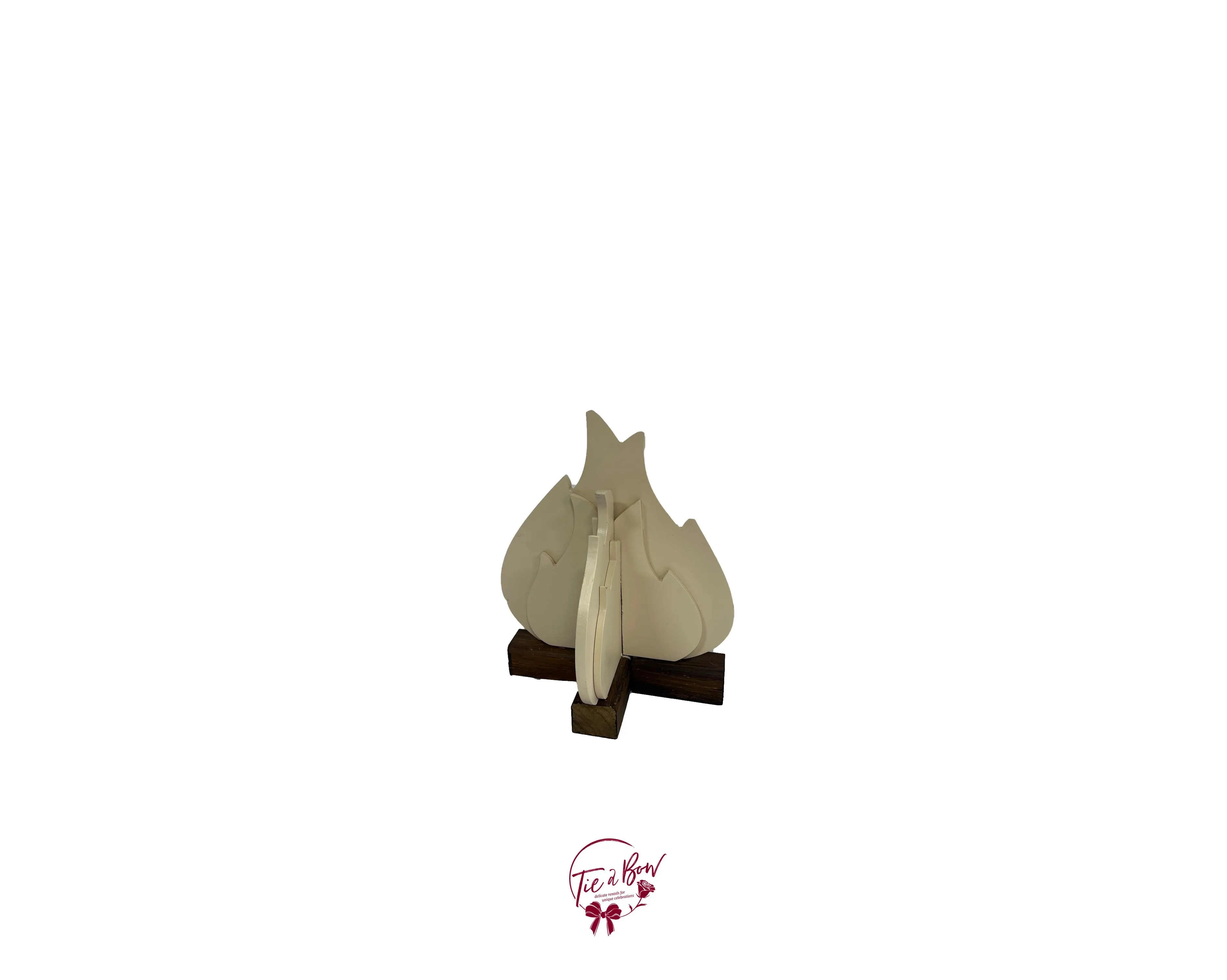 Campfire in nude