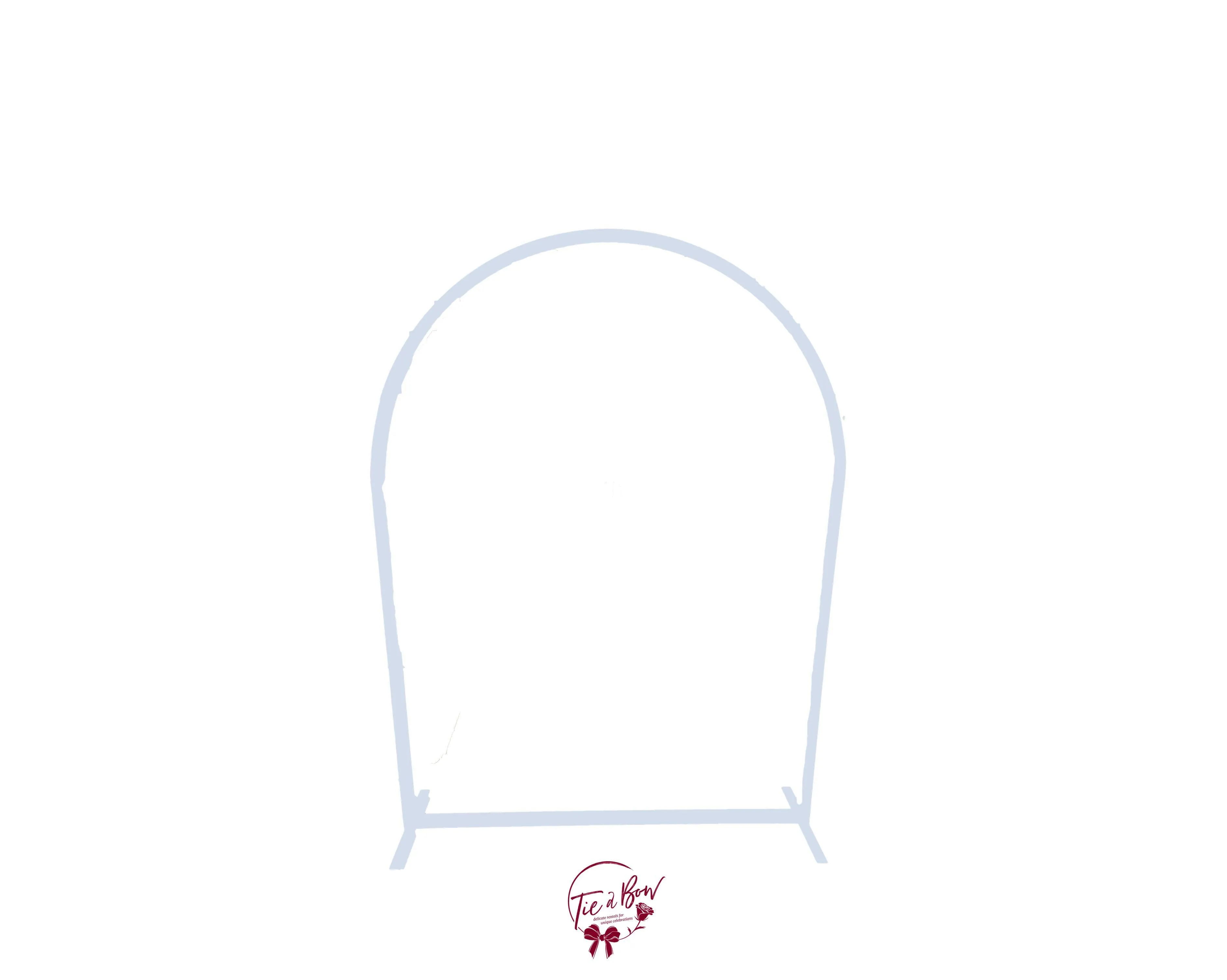 White Frame Arch Backdrop (Medium) SALE PRICE $110