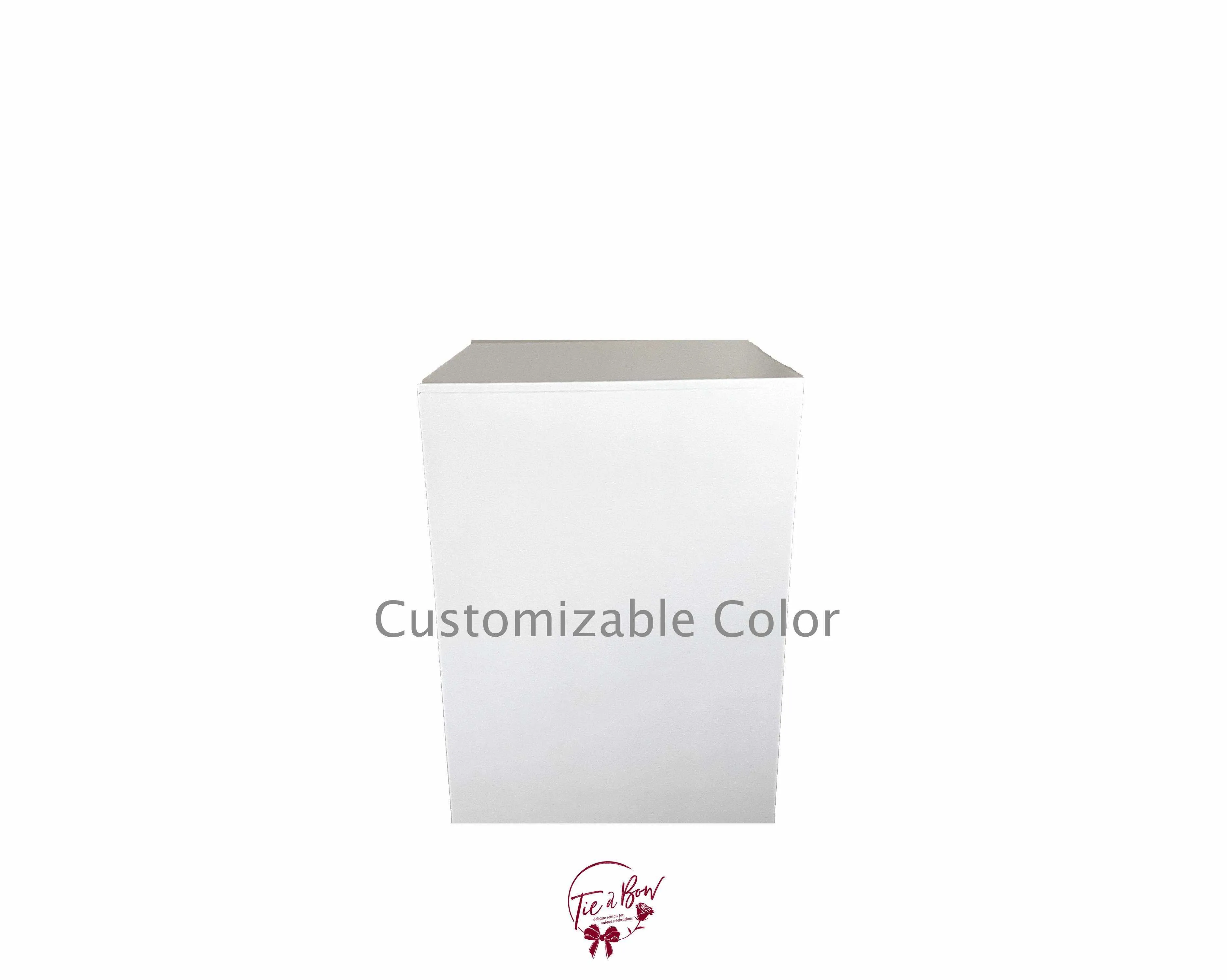 Pedestal Oversized Medium 20x20x26 - Customizable SALE PRICE $80