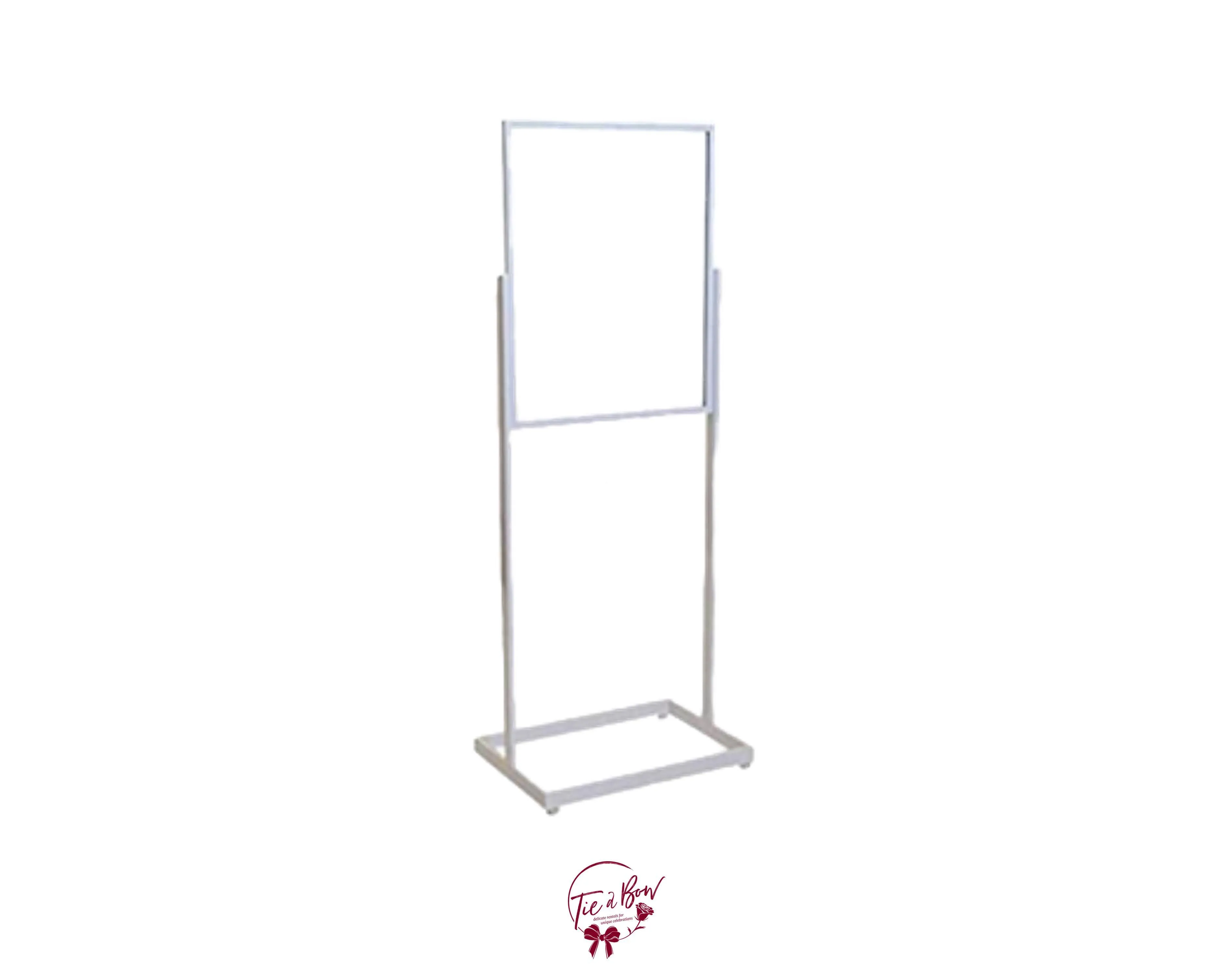 Modern Easel in White SALE PRICE $30