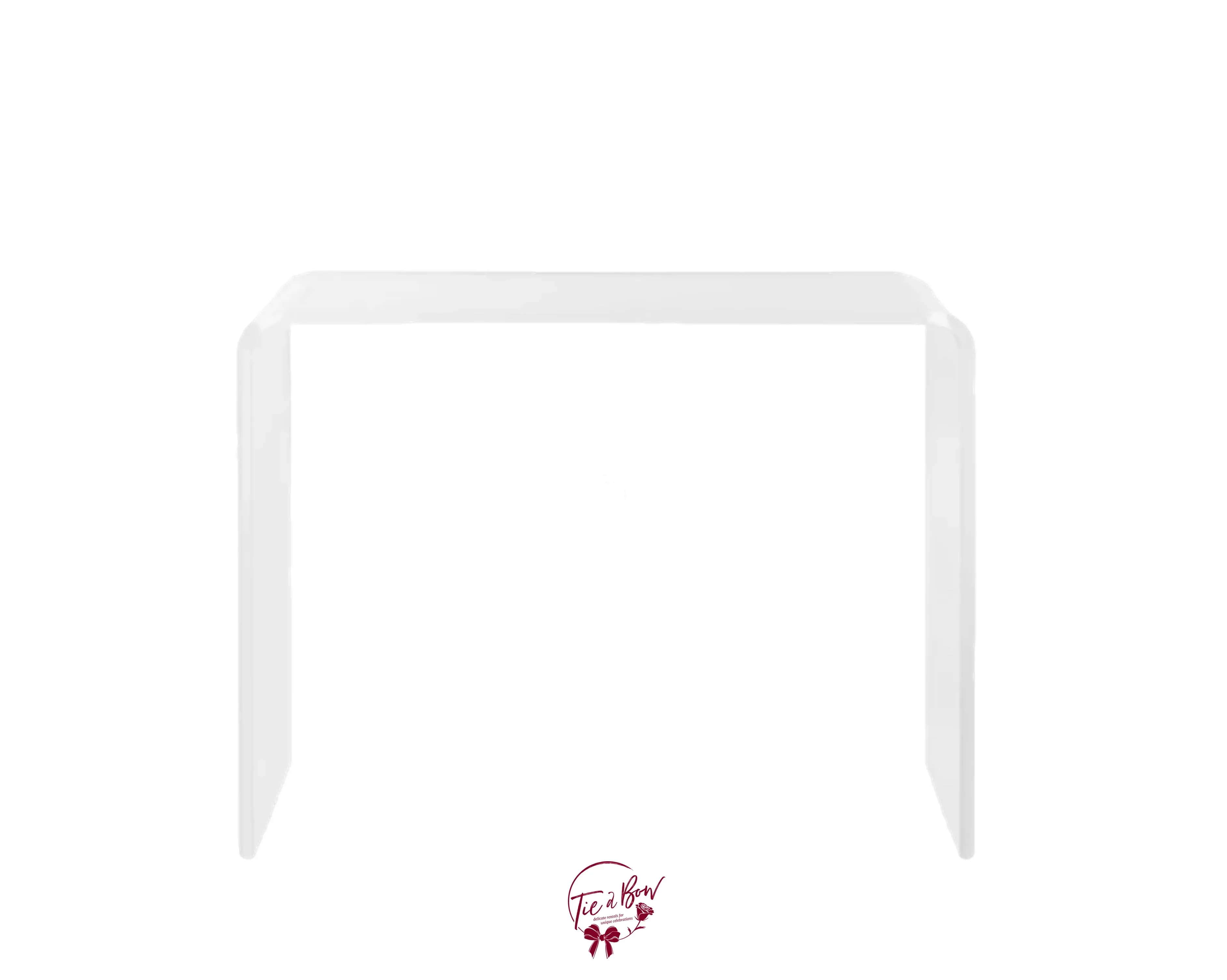 Acrylic Table SALE PRICE $130
