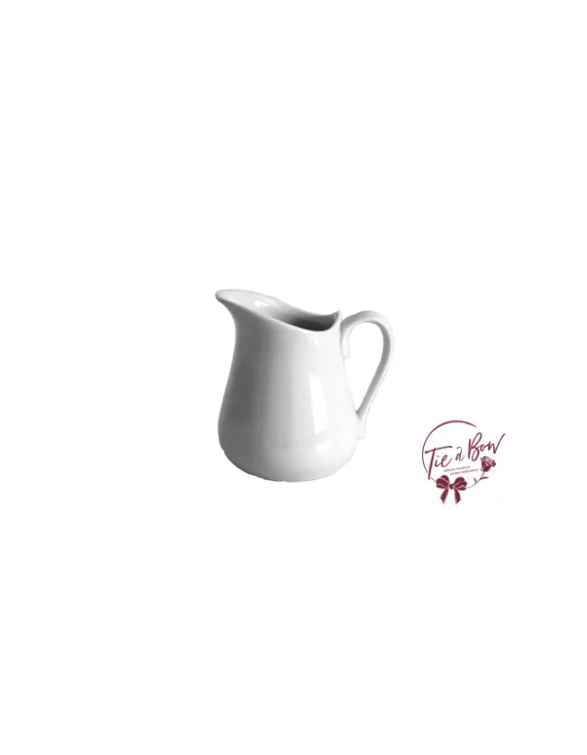 Mini White Pitcher