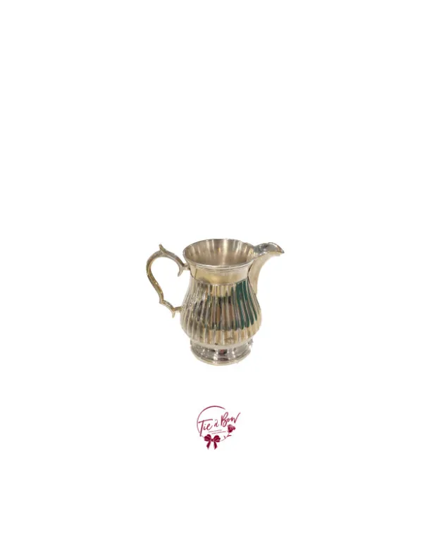 Groovy Silver Creamer