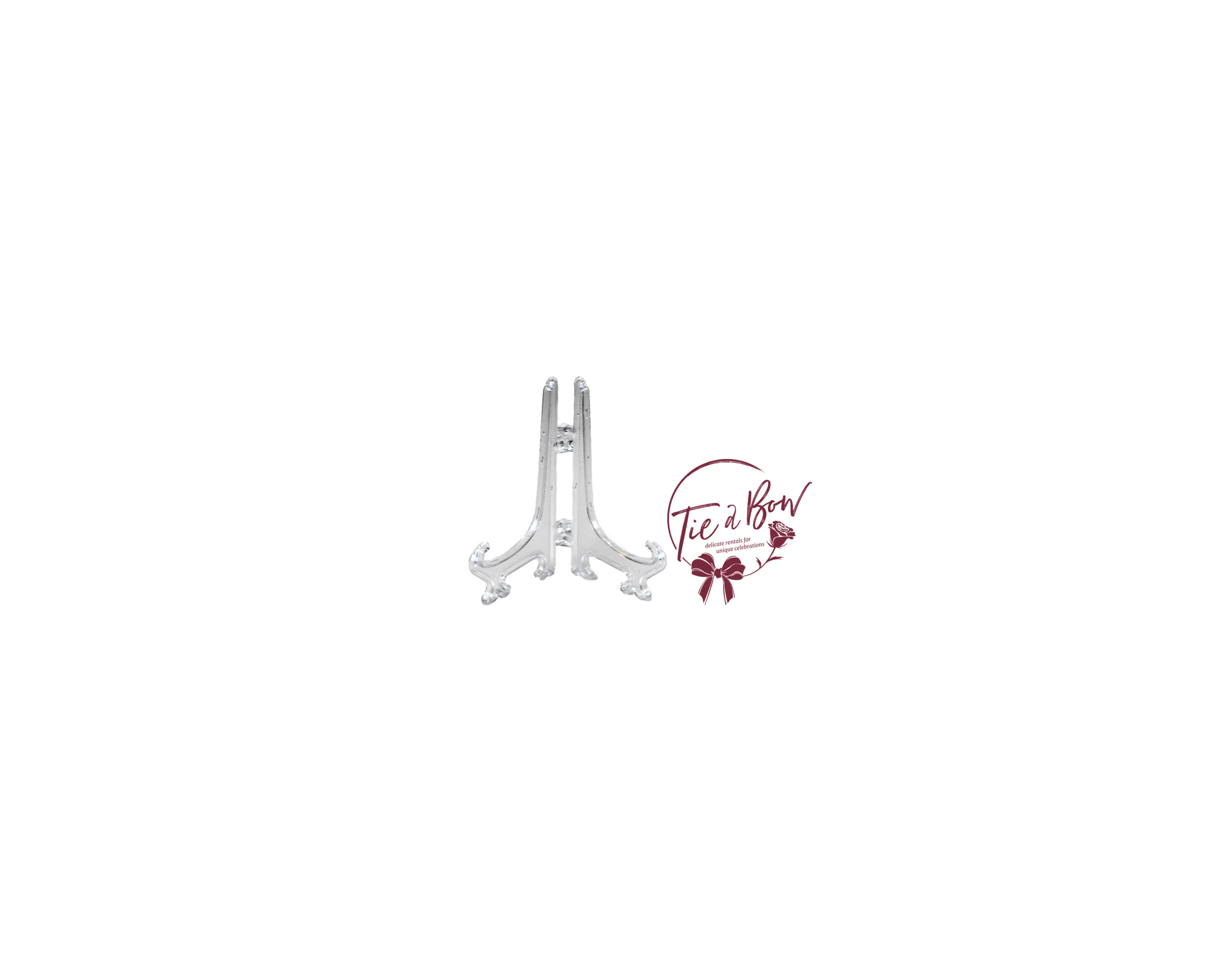 Small Clear Easel 
