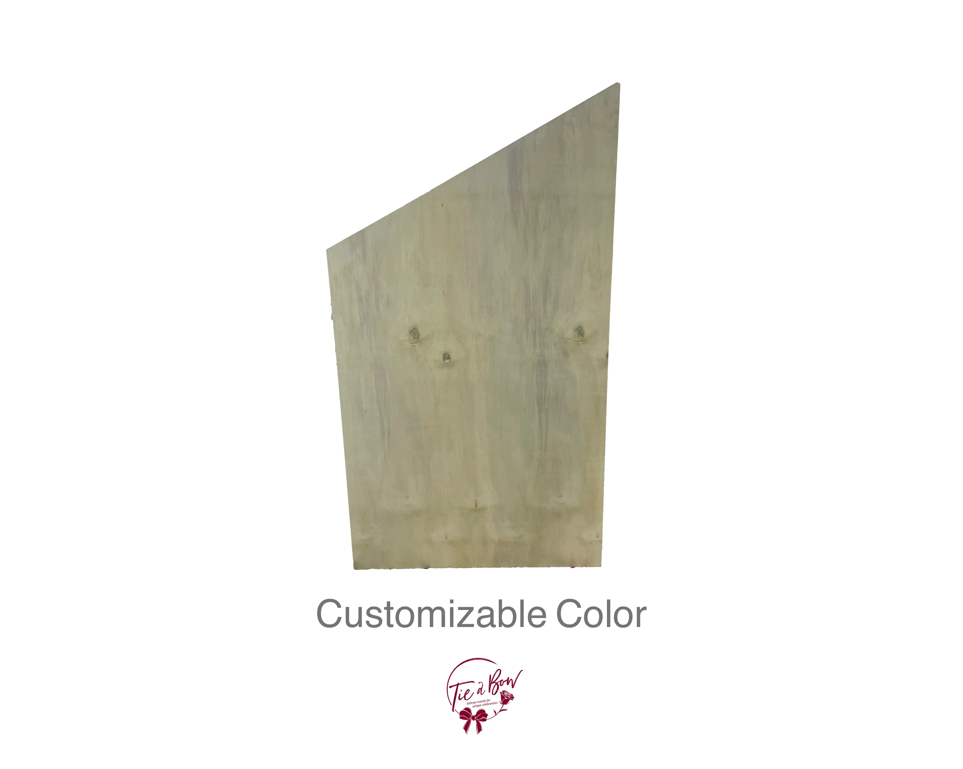 Left Slant Cut Backdrop (6ft Tall) SALE PRICE $150
