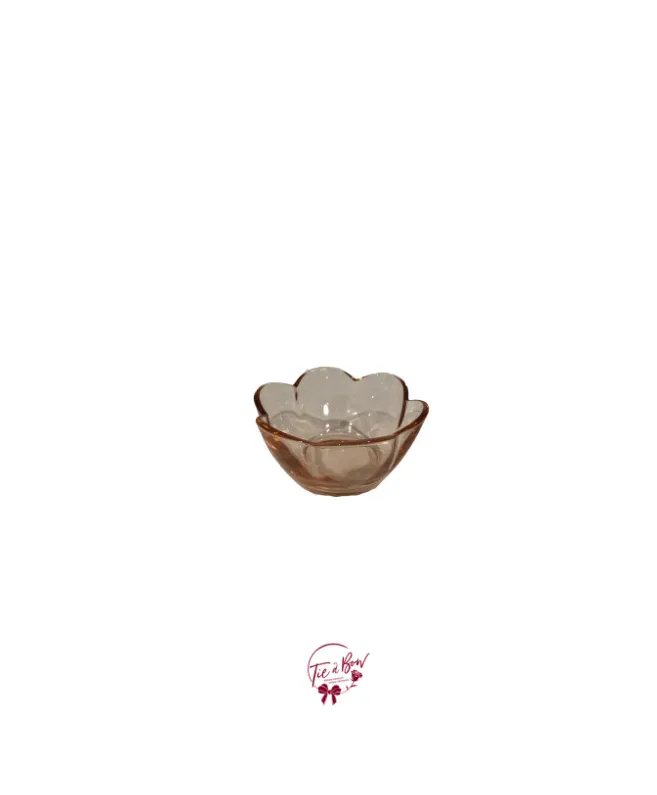 Light Orange Mini Flower Shaped Tray