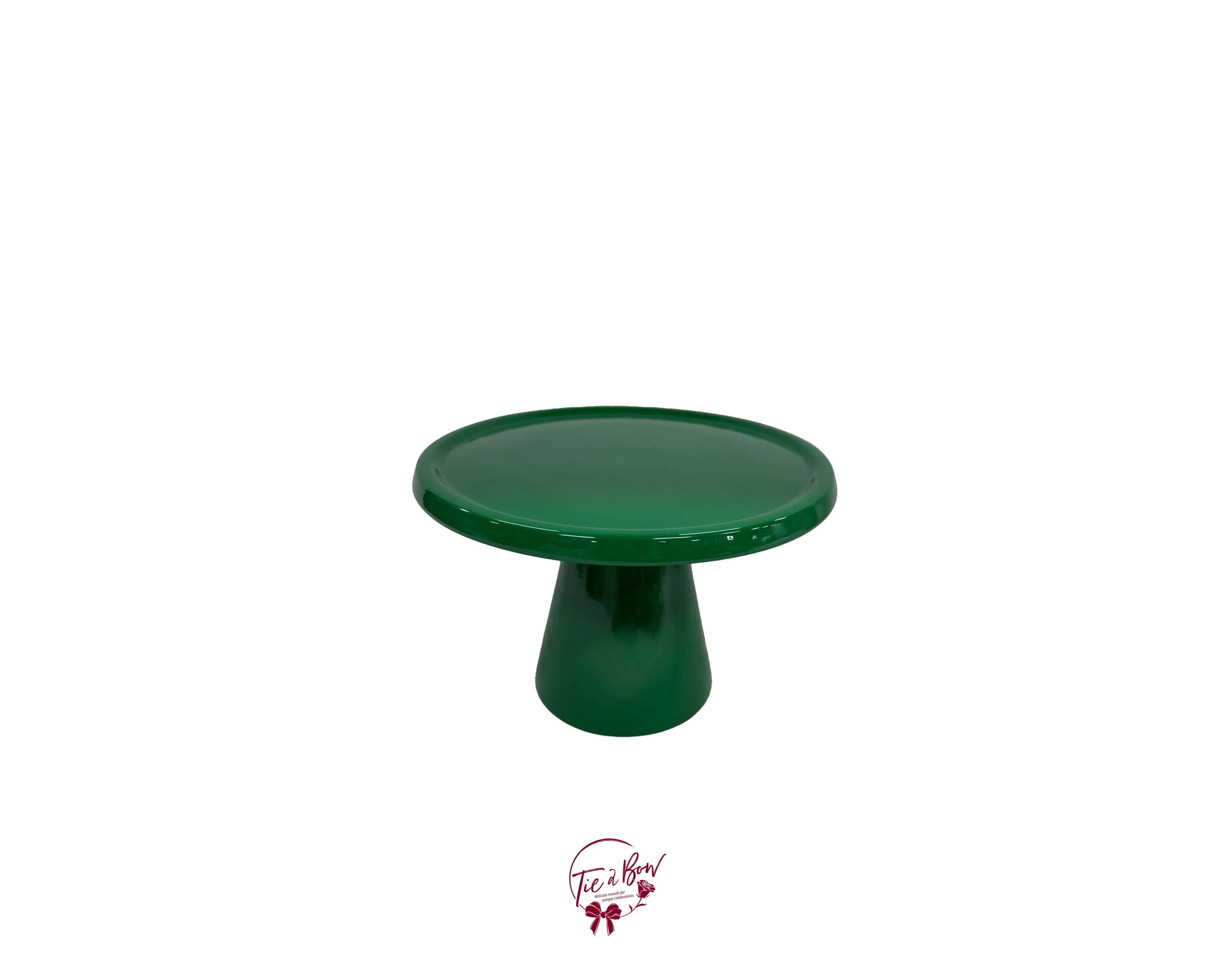 Green Ana Cake Stand (Tall) 11in W x 8.5in H