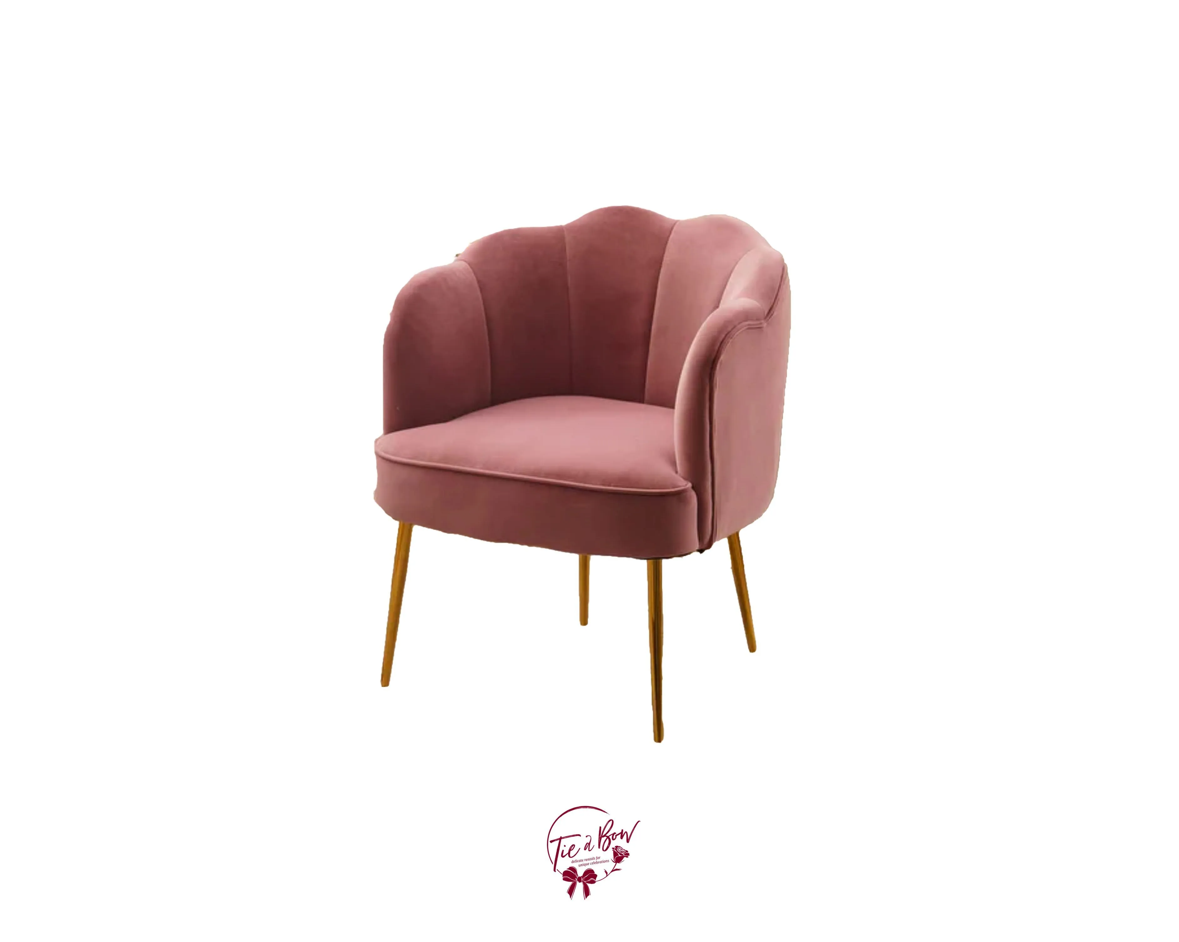 Shell Shaped Mauve Chair (Adult) - SALE PRICE $115