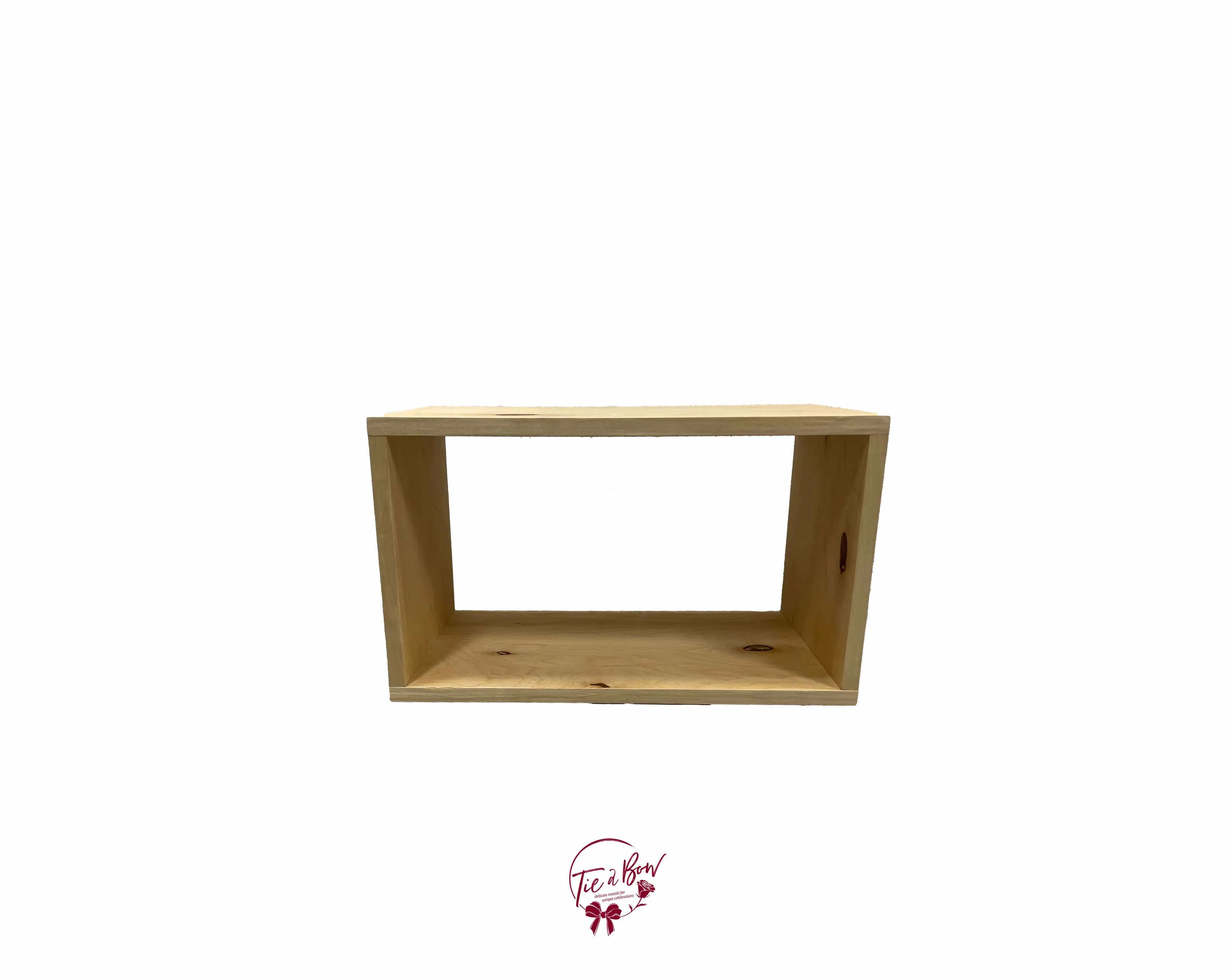 Box Riser in Light Wood (Medium)