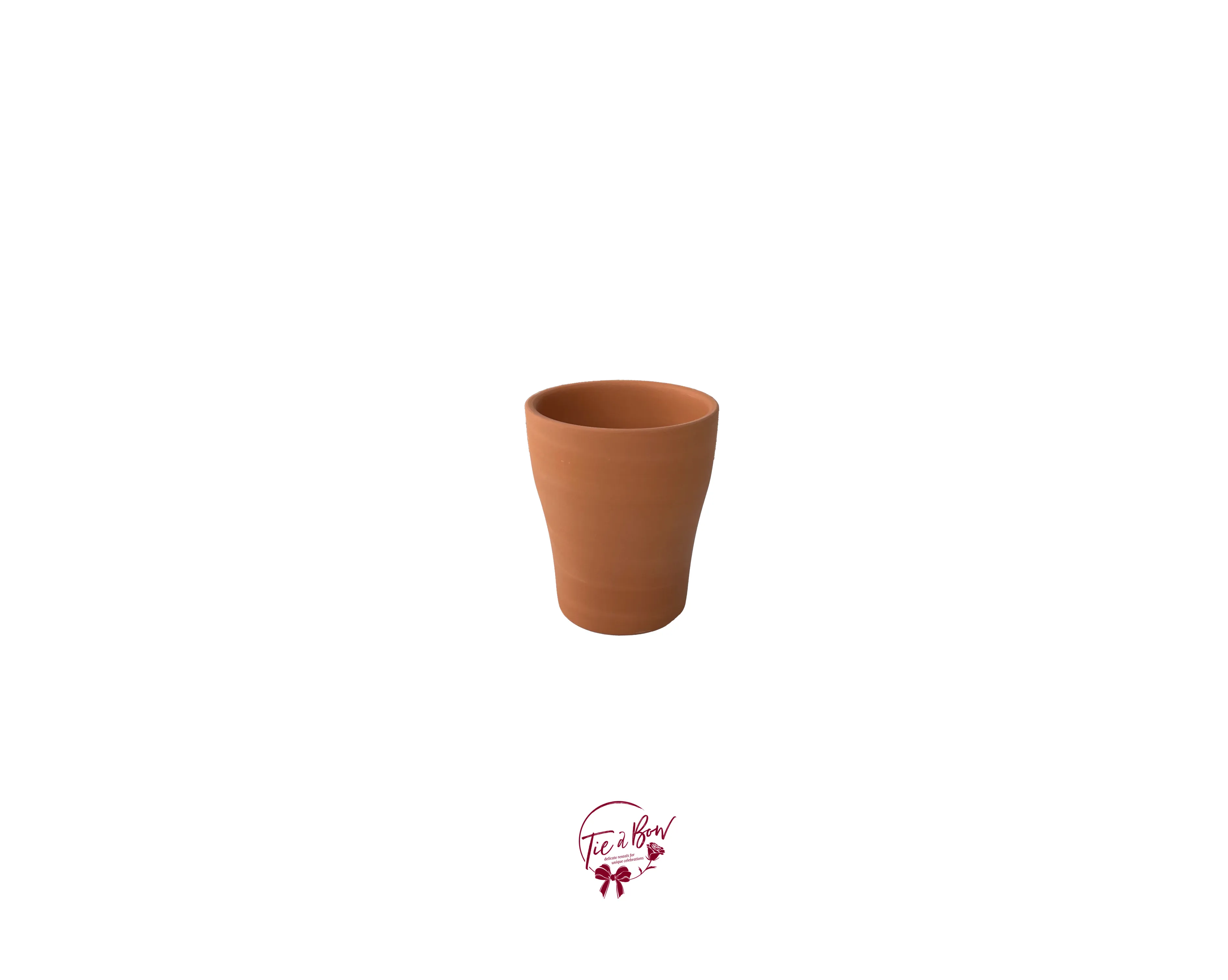 Terracotta Short Vase