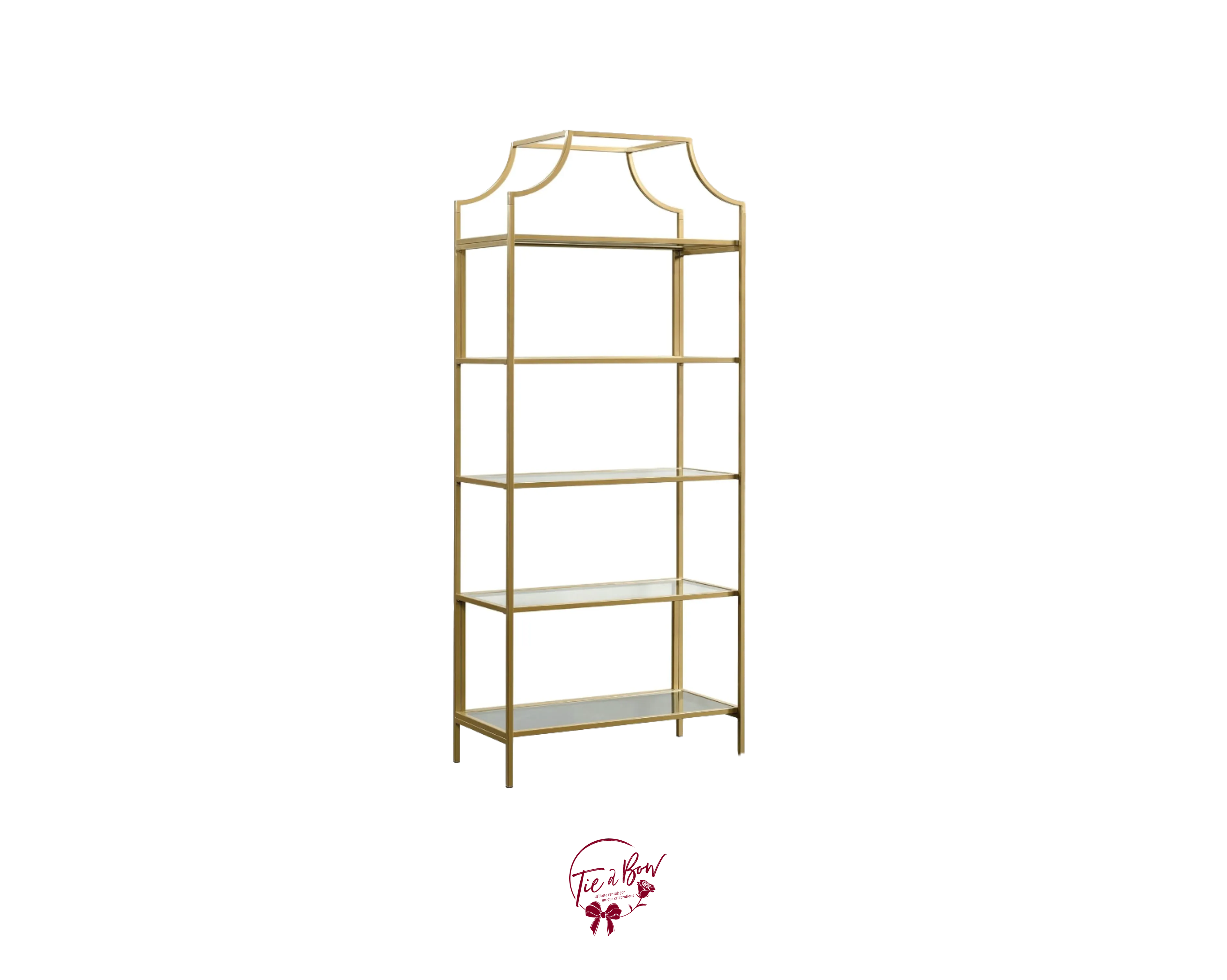 Gold Bookshelves SALE PRICE $130