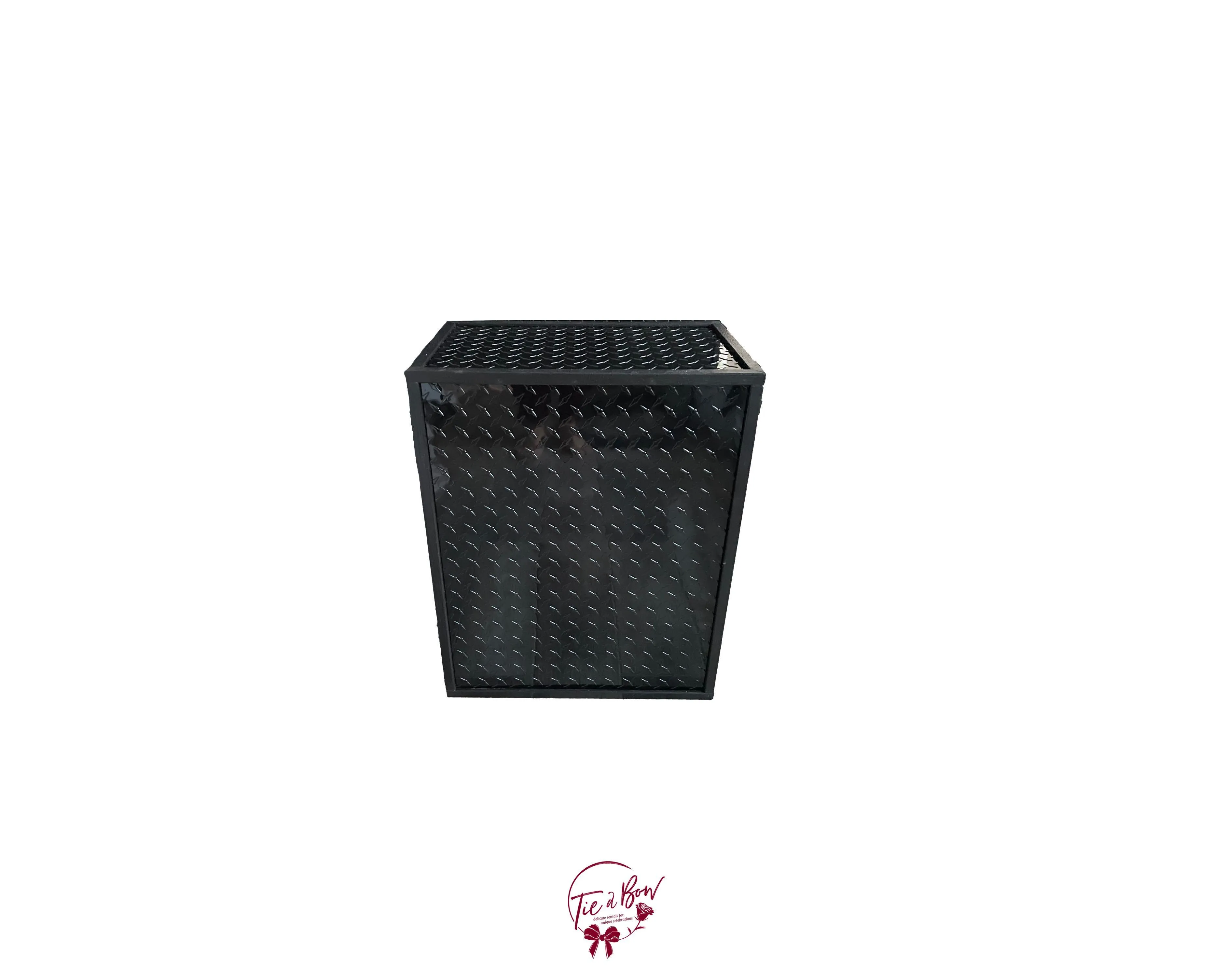 Black Diamond Plated Accent Table SALE PRICE $110