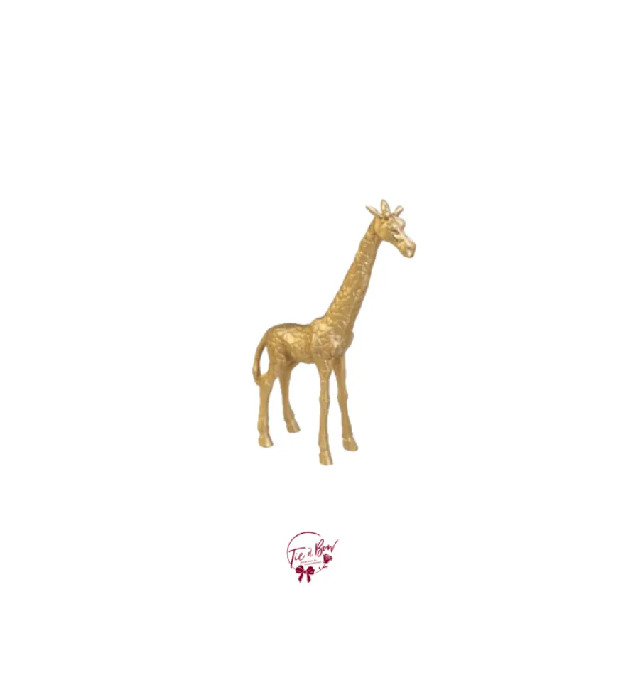 Giraffe in Gold