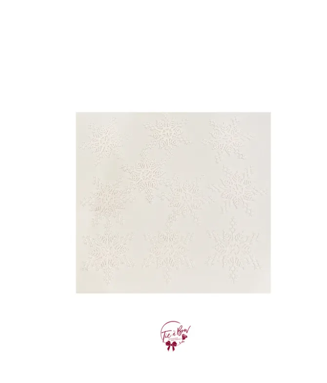 Glitter Snowflake Set of 8