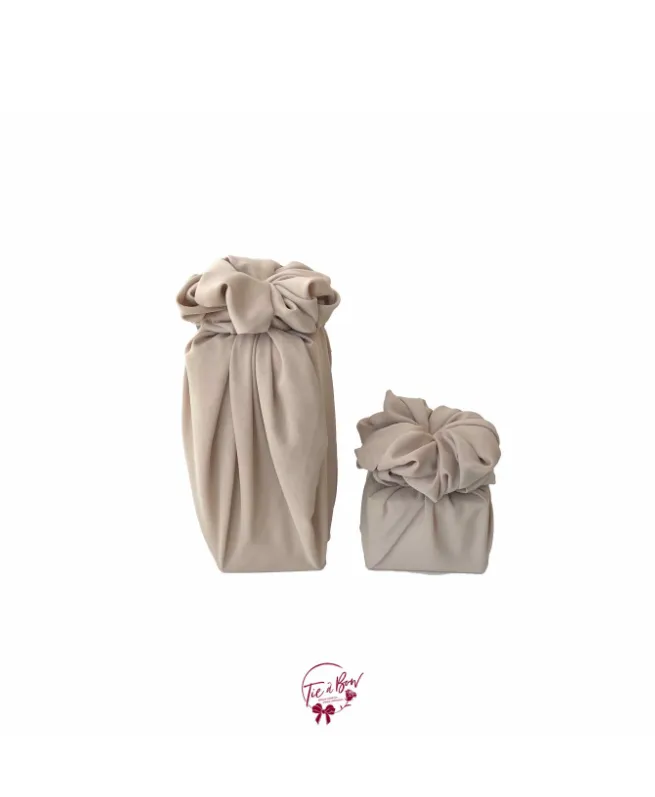 Bojagi Set of 2 in Nude