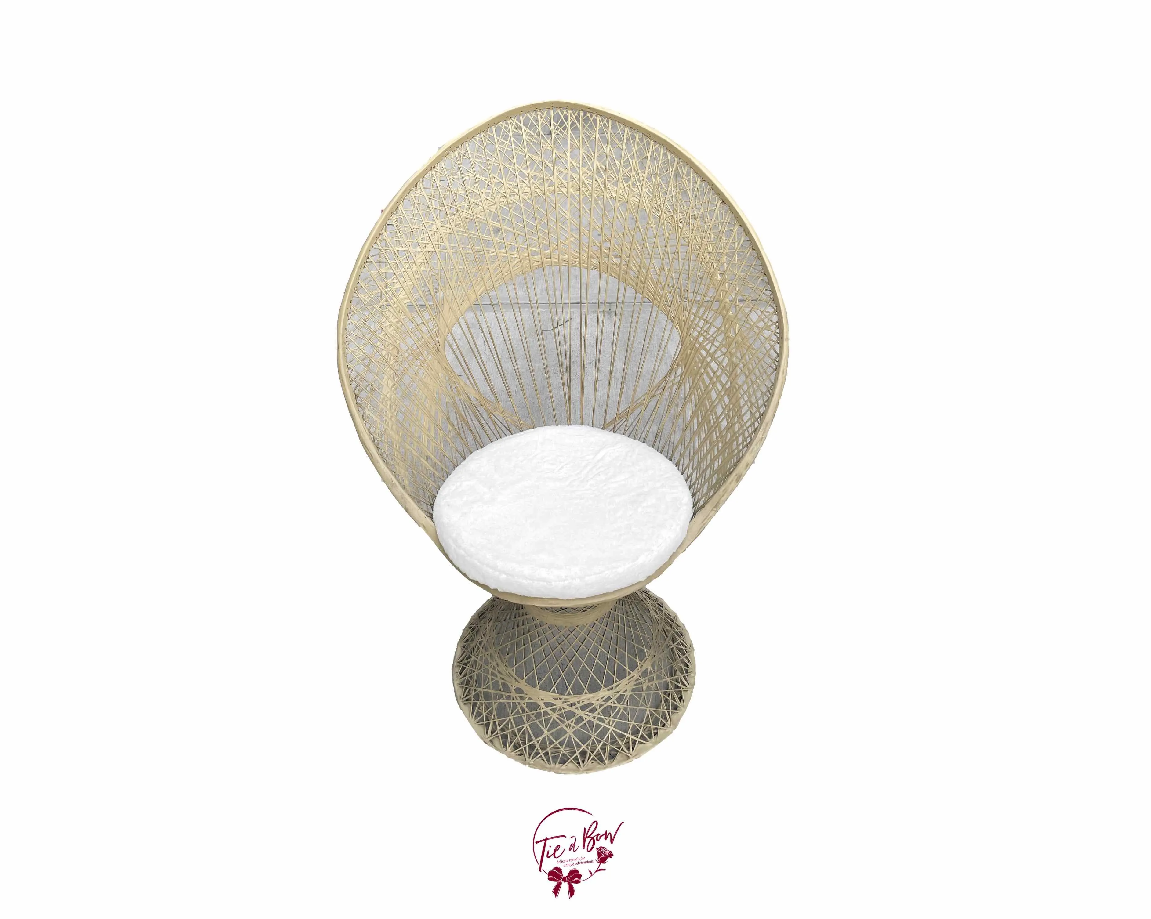Boho Fiberglass Chair (Adult) SALE PRICE $120