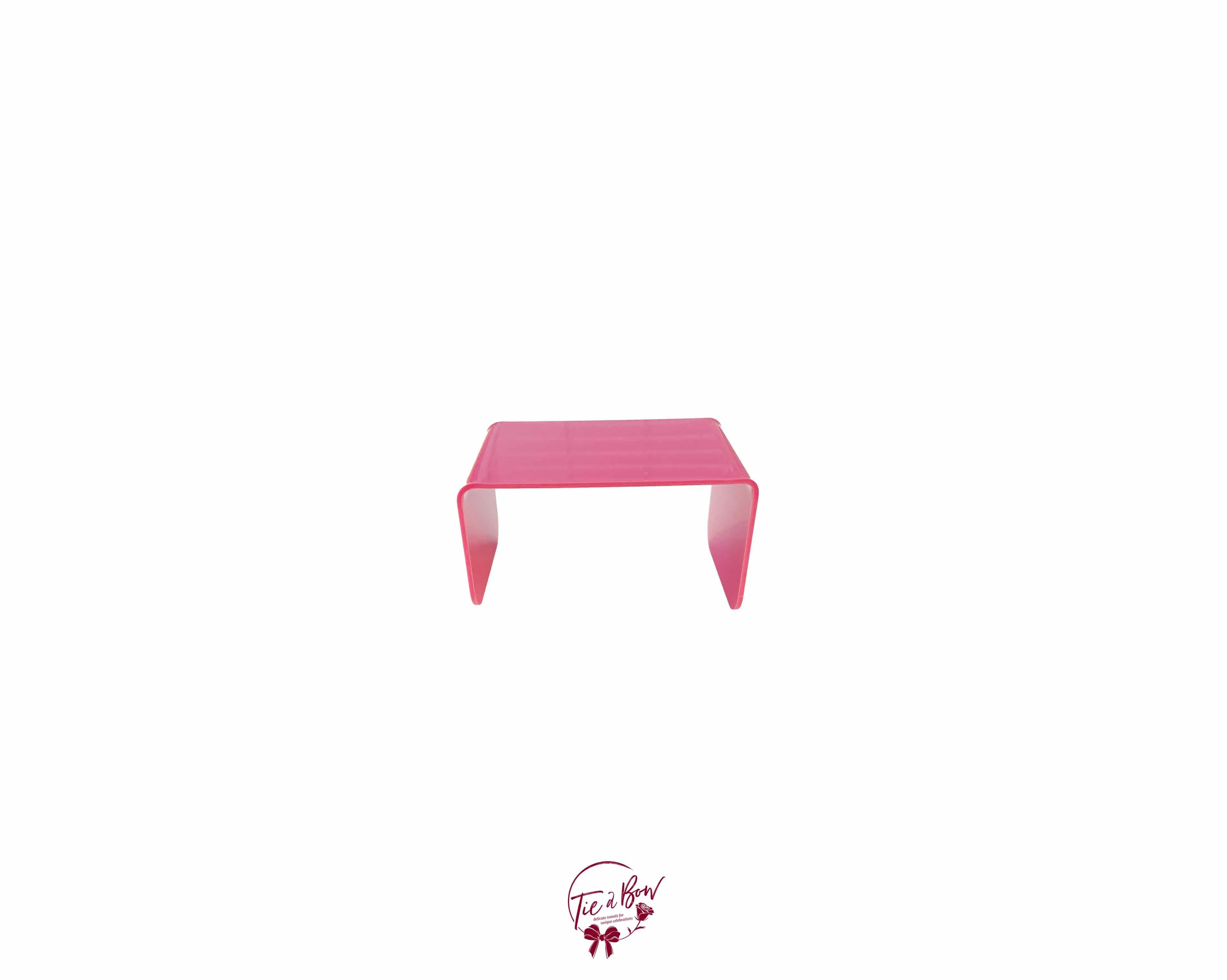 Dark Pink Acrylic Riser (Small)