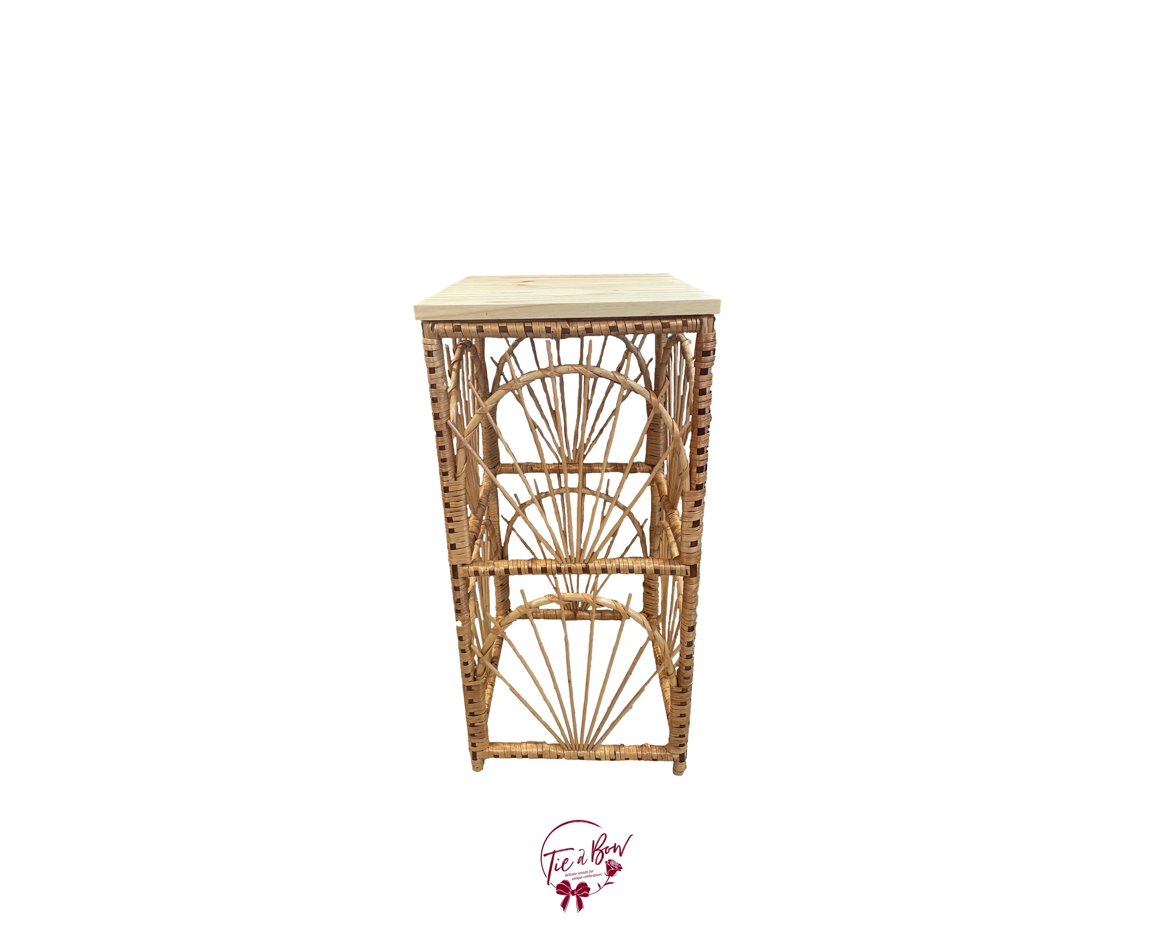 Rattan Pedestal (Medium) - SALE PRICE $100