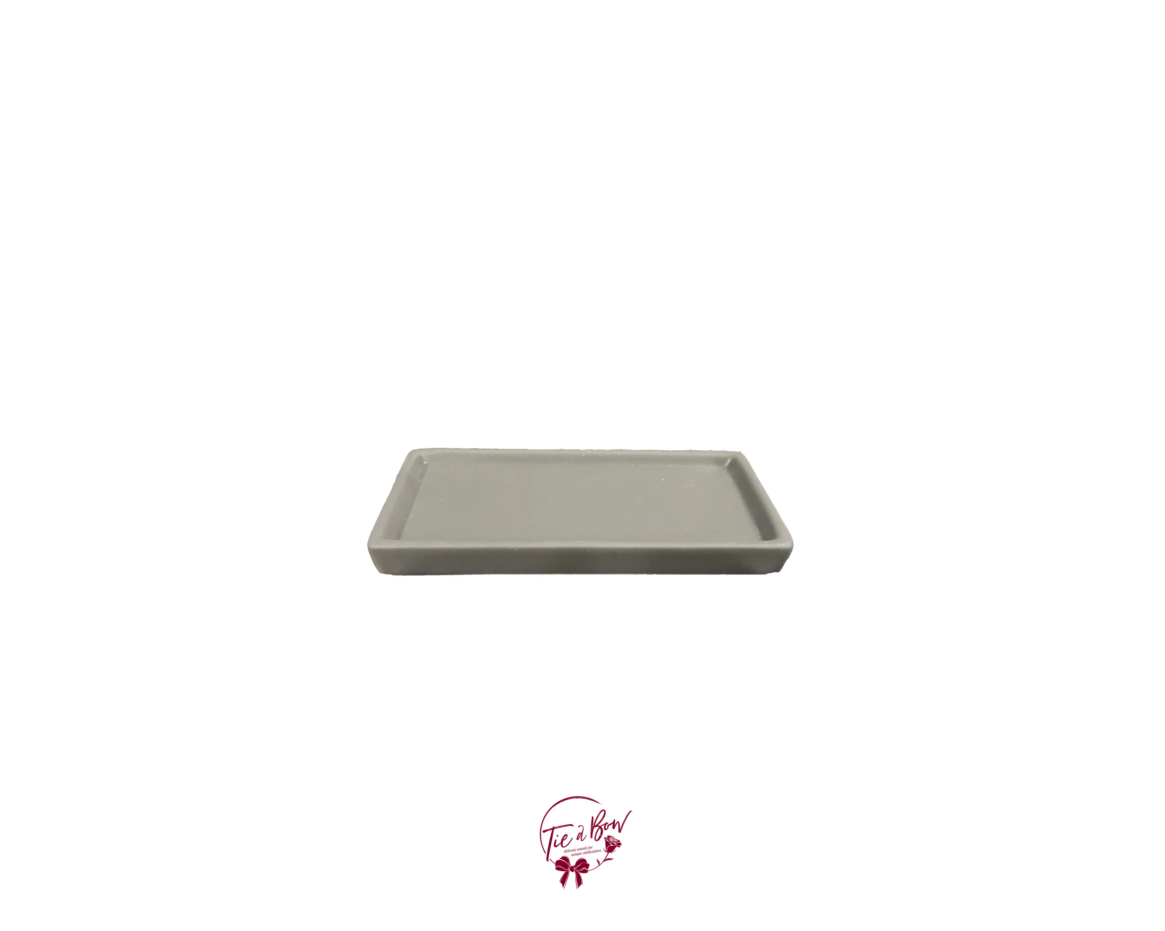 Gray Rectangular Tray (Mini)