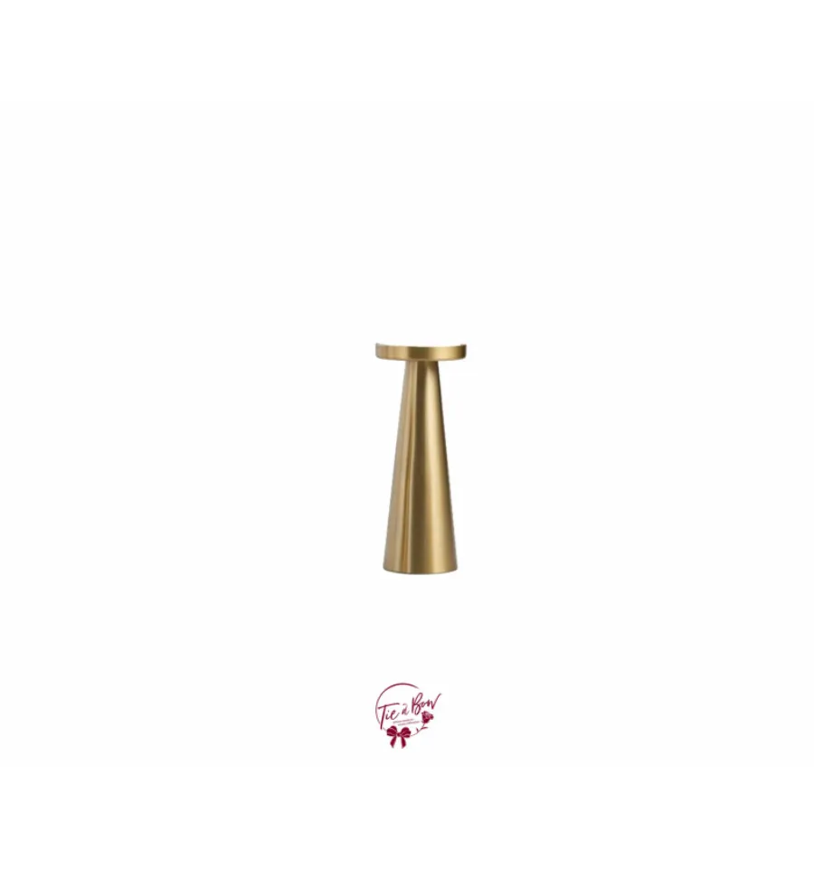 Gold Cupcake Stand Brushed Gold (Tall)