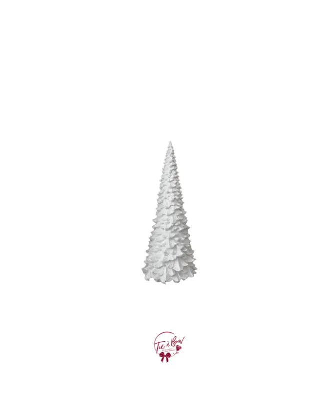 White Glittery Tree