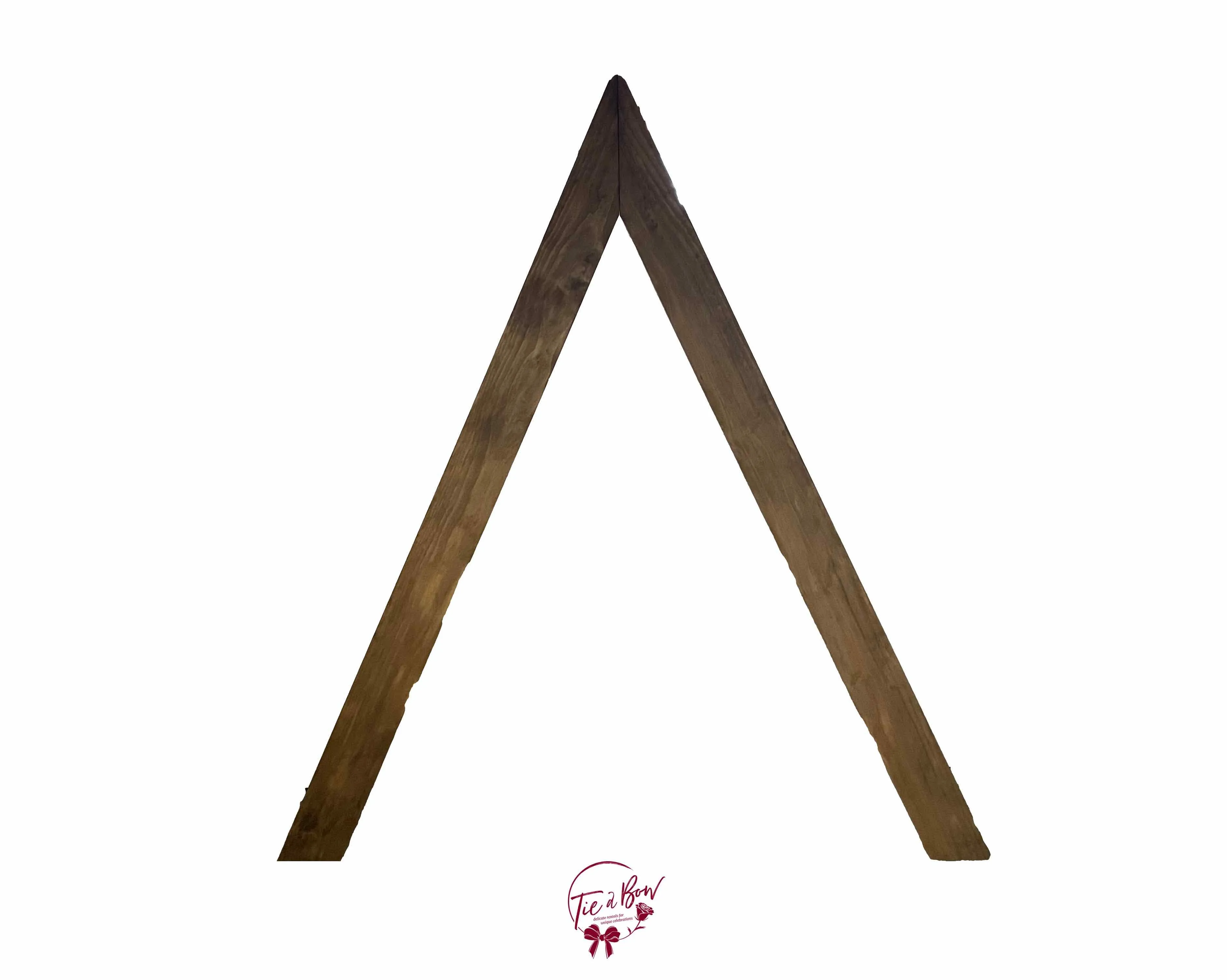 Dark Wood Triangle Backdrop - SALE PRICE $110