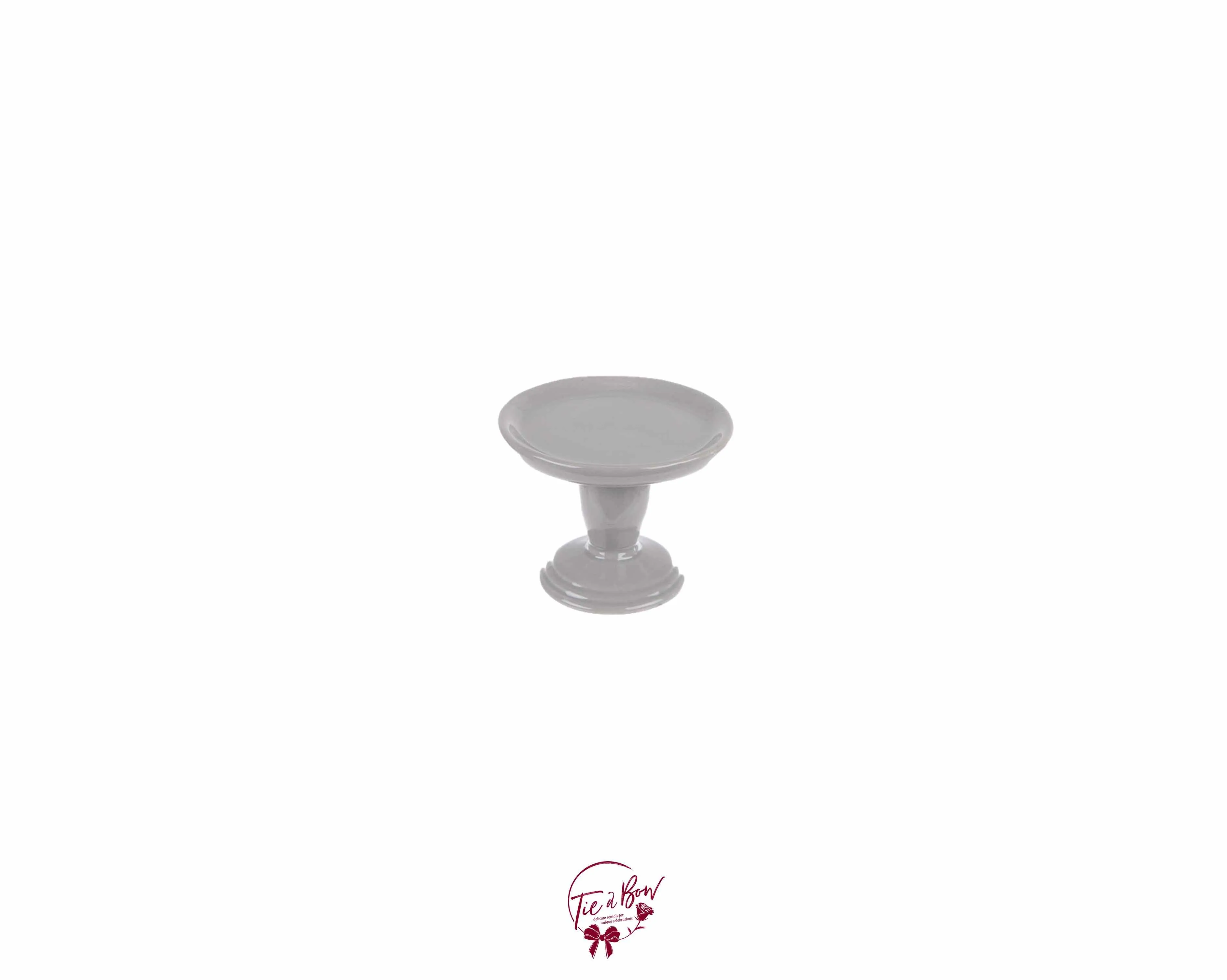 Gray Cupcake Stand