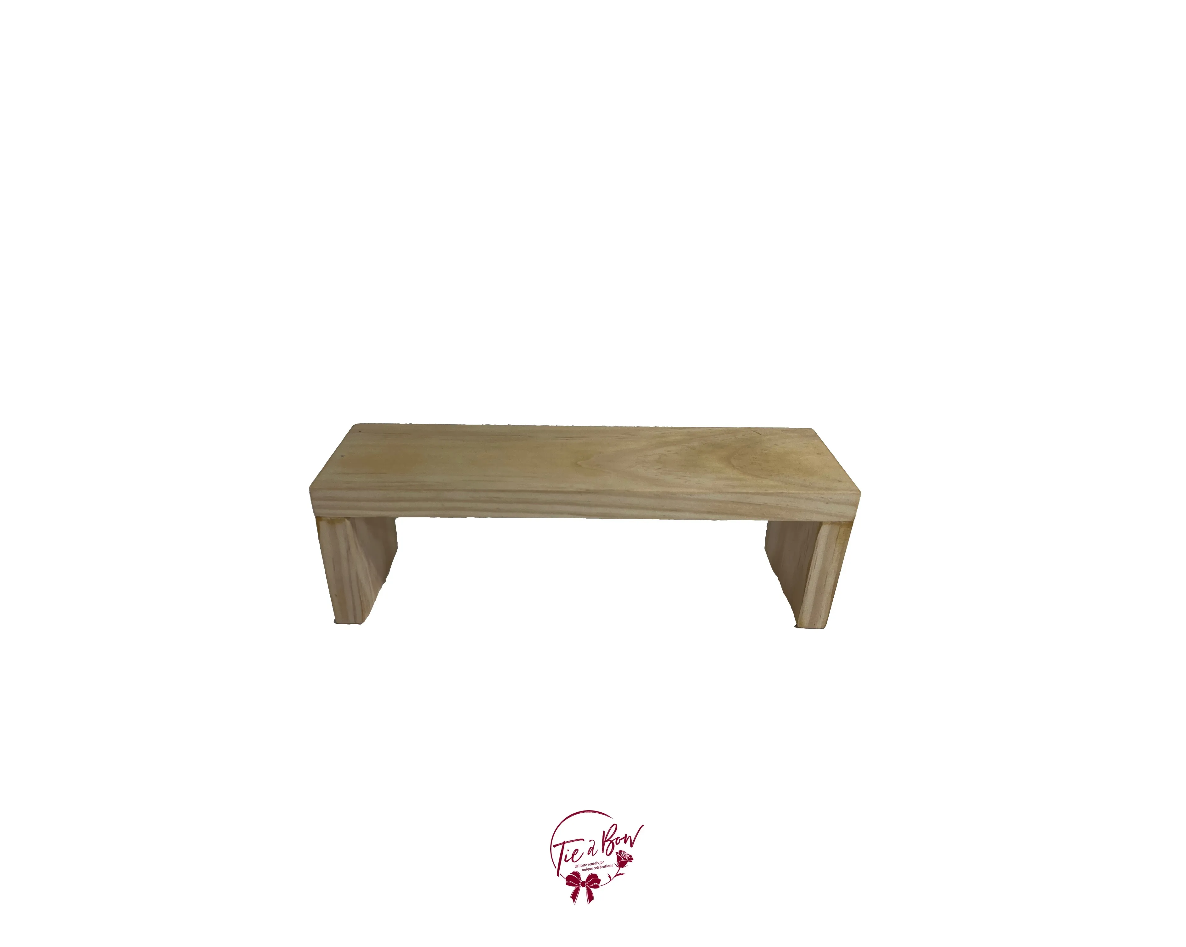 Narrow Light Wood Riser (Medium)