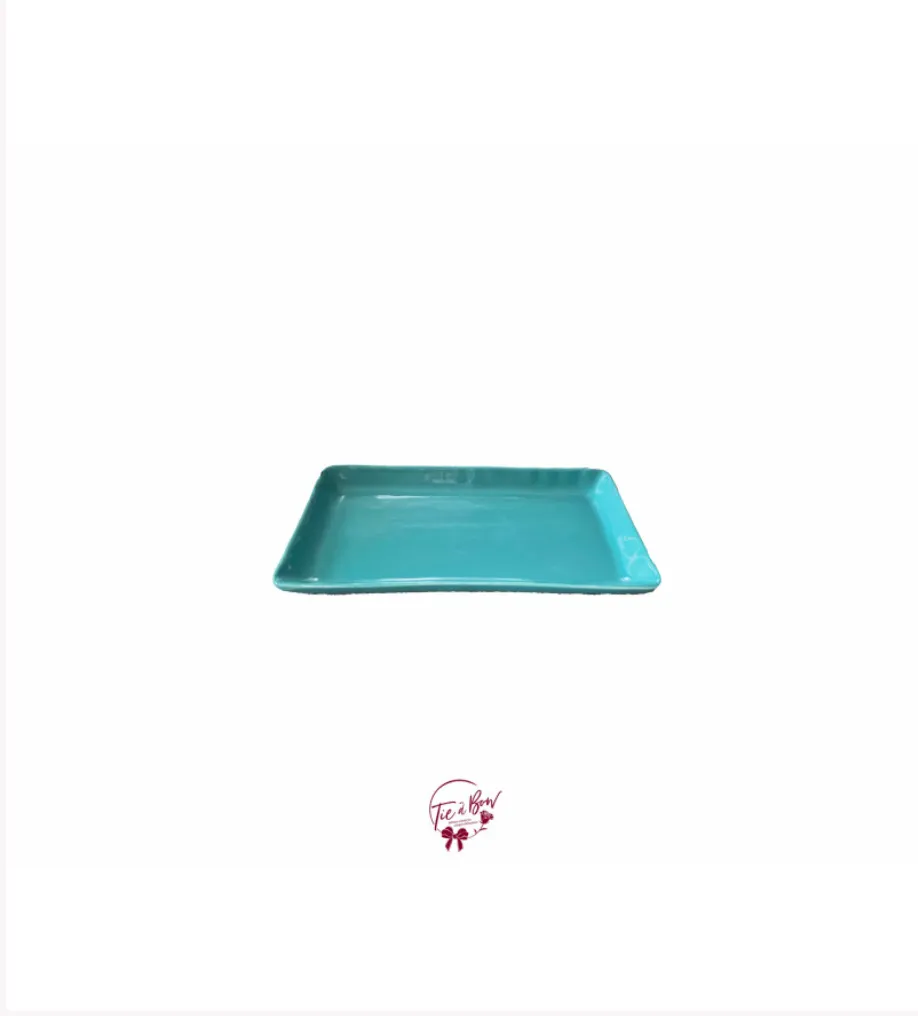 Teal Blue Tray