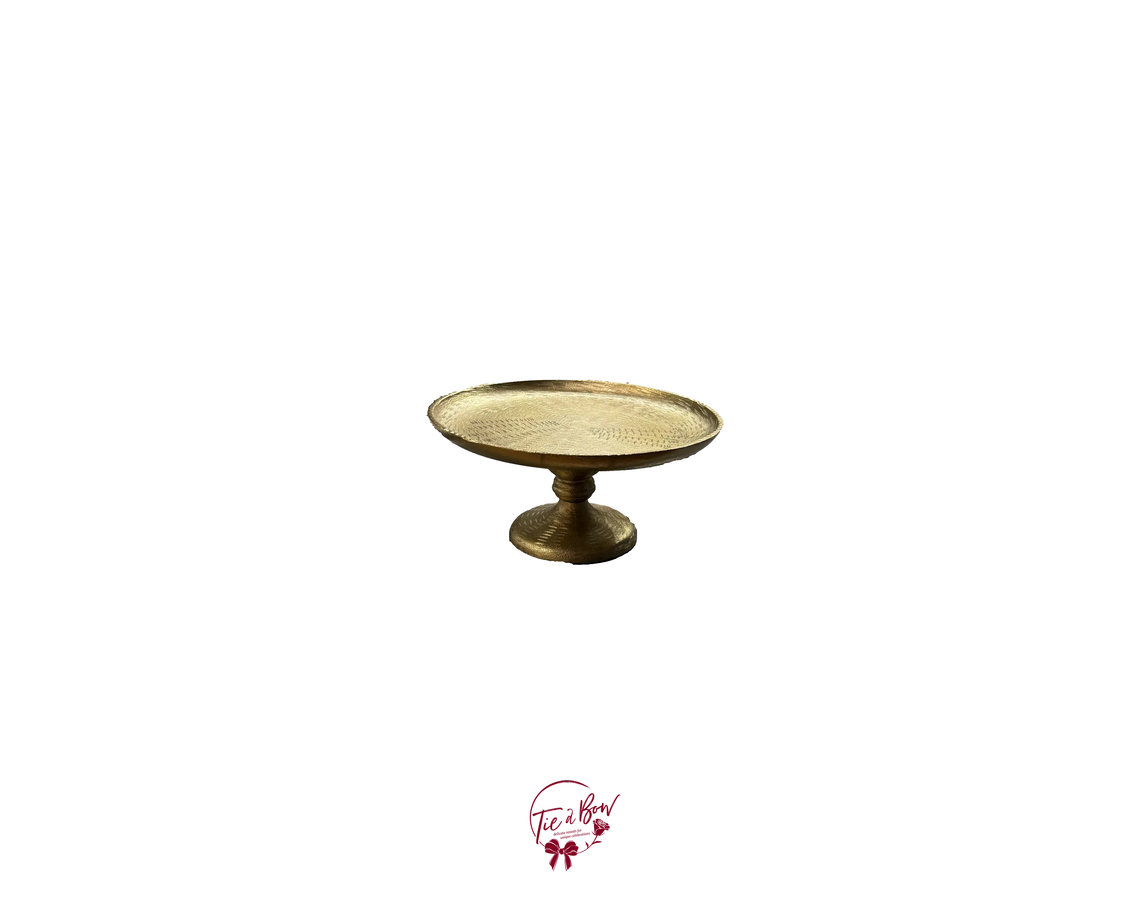 Gold Metal Cake Stand - SOLD